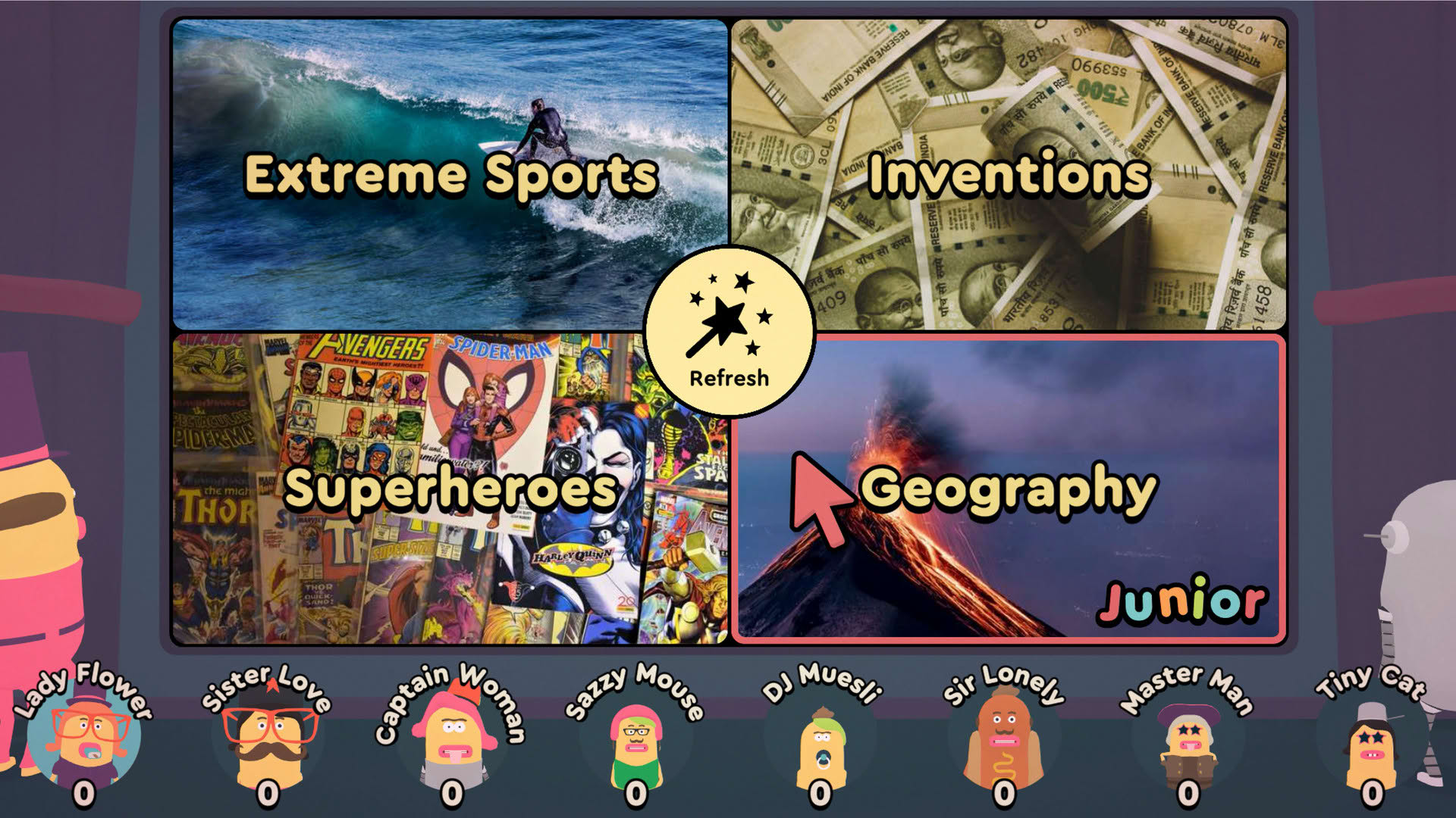 Screenshot for Papa's Quiz