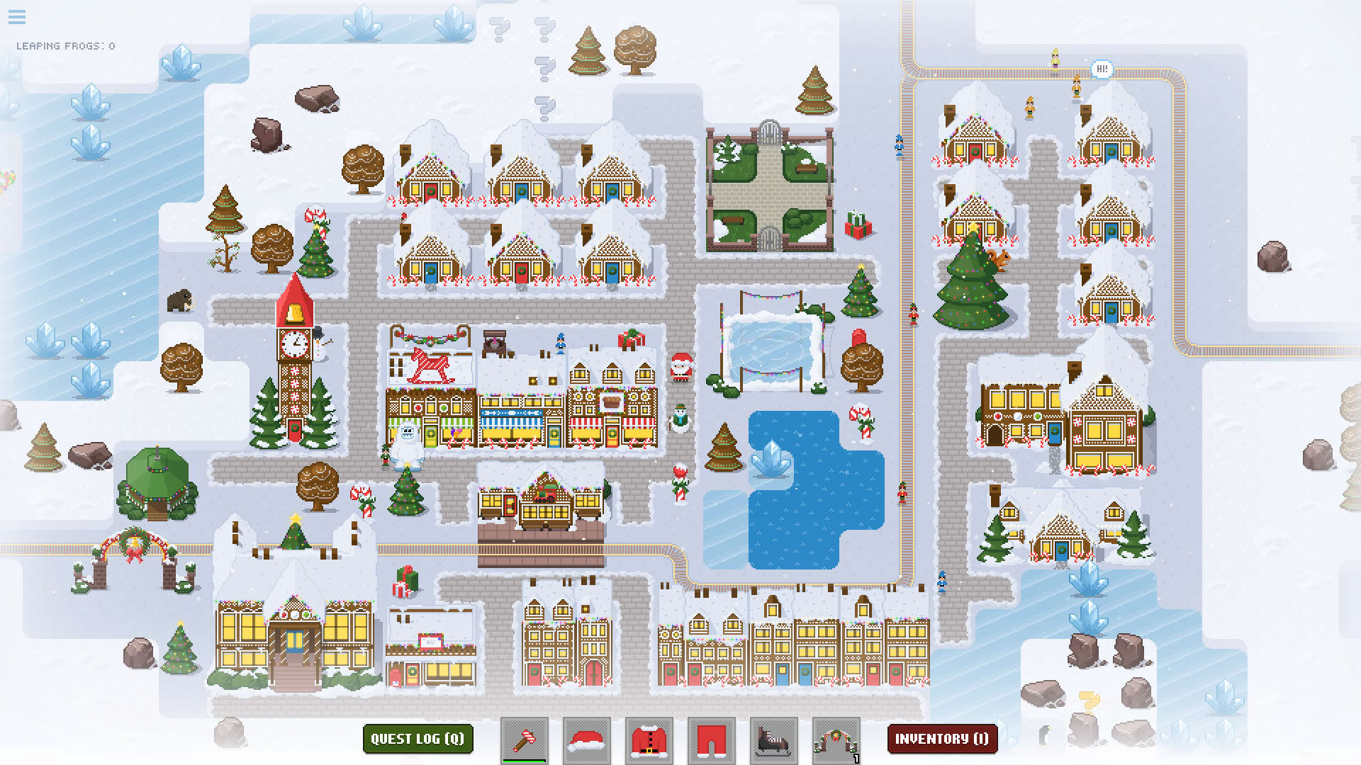 Screenshot for SantaCraft