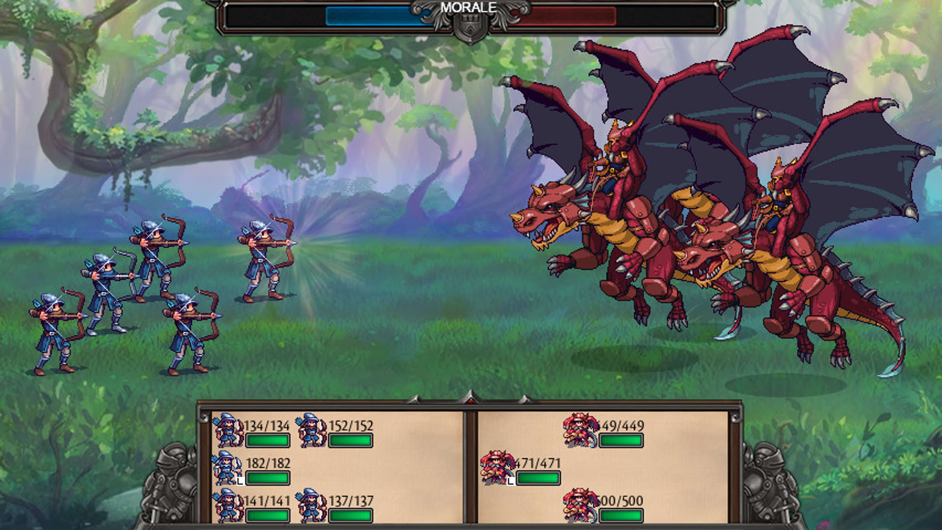 Screenshot for Symphony of War: The Nephilim Saga