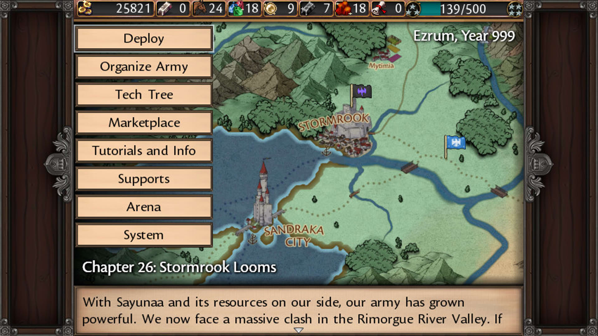 Screenshot for Symphony of War: The Nephilim Saga