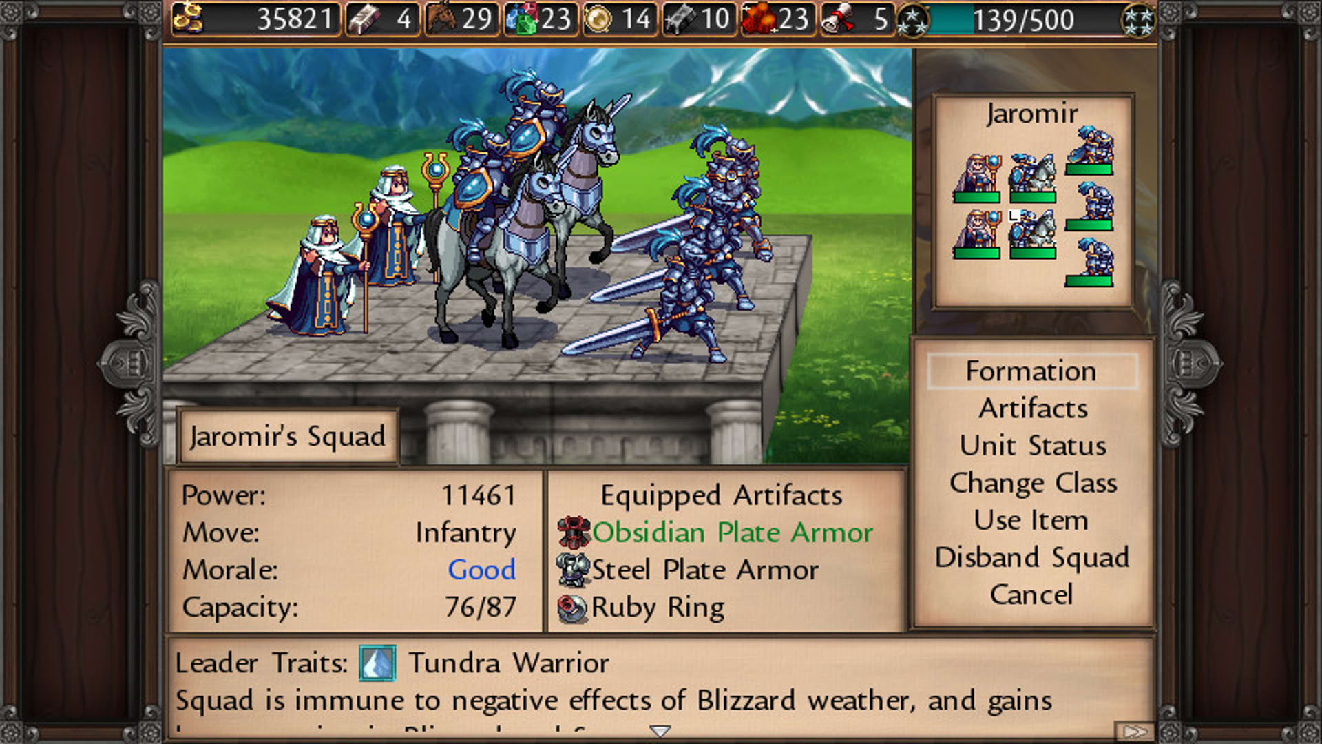 Screenshot for Symphony of War: The Nephilim Saga