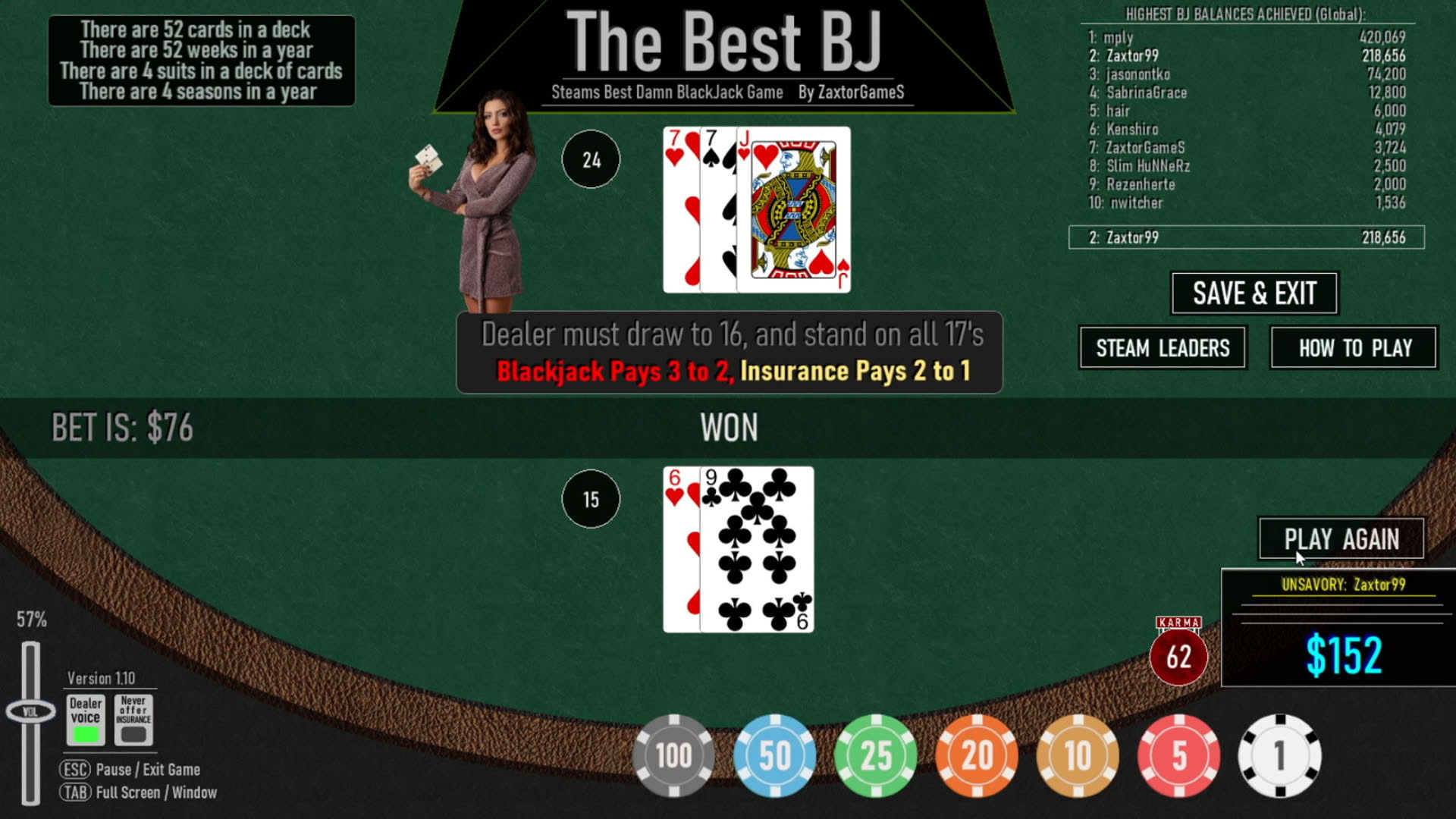 Screenshot for The Best BJ