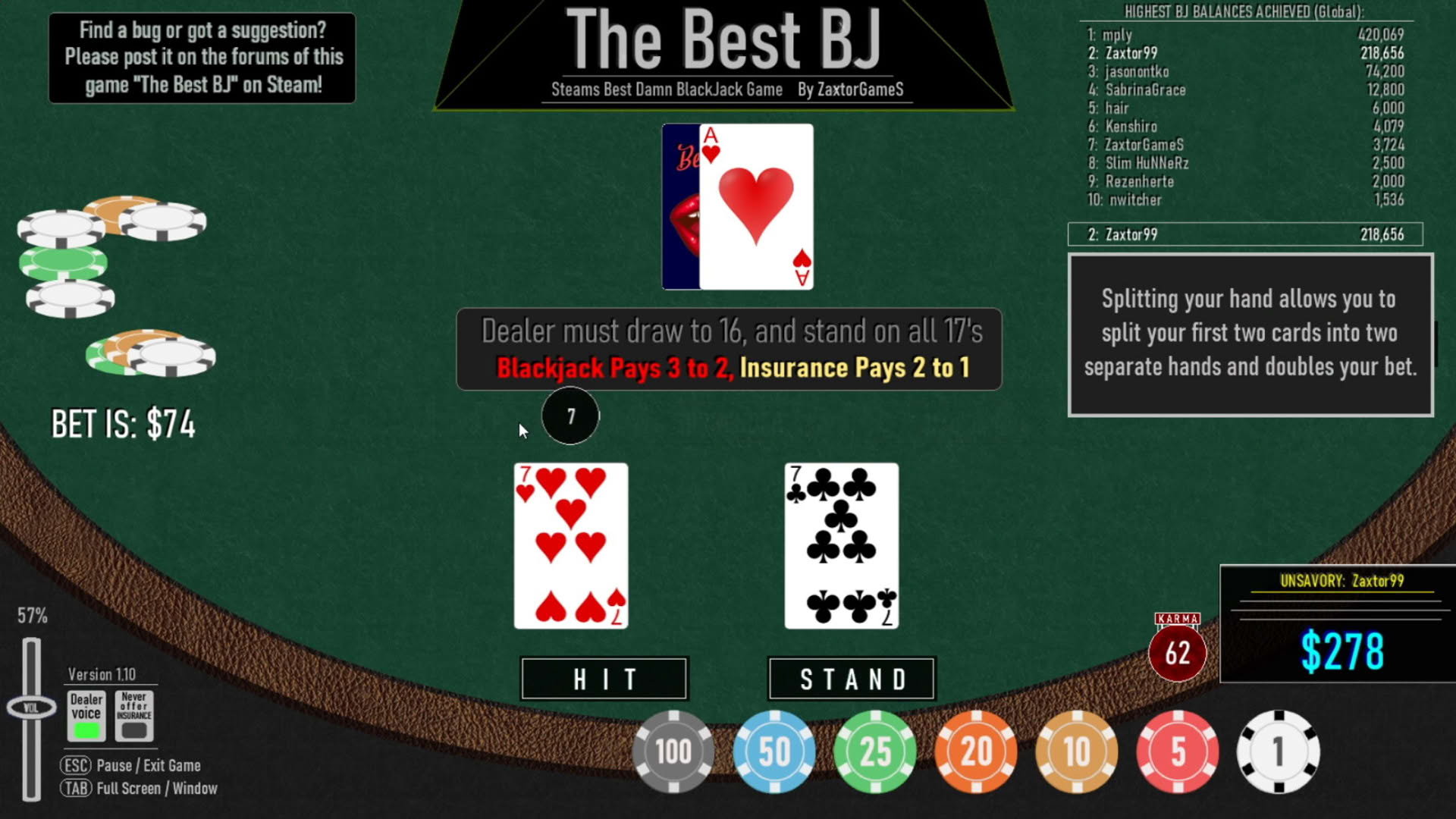 Screenshot for The Best BJ