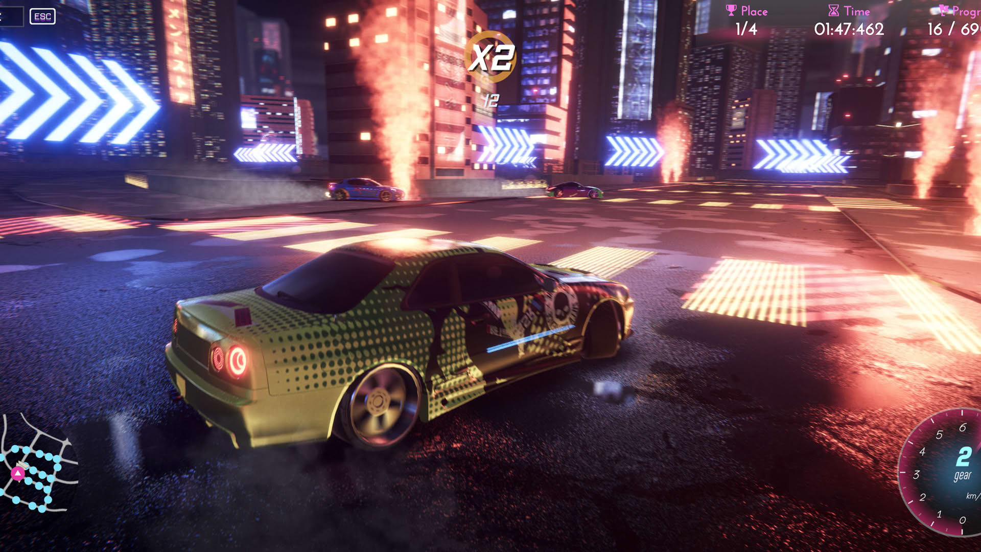 Screenshot for CrashMetal: Cyberpunk