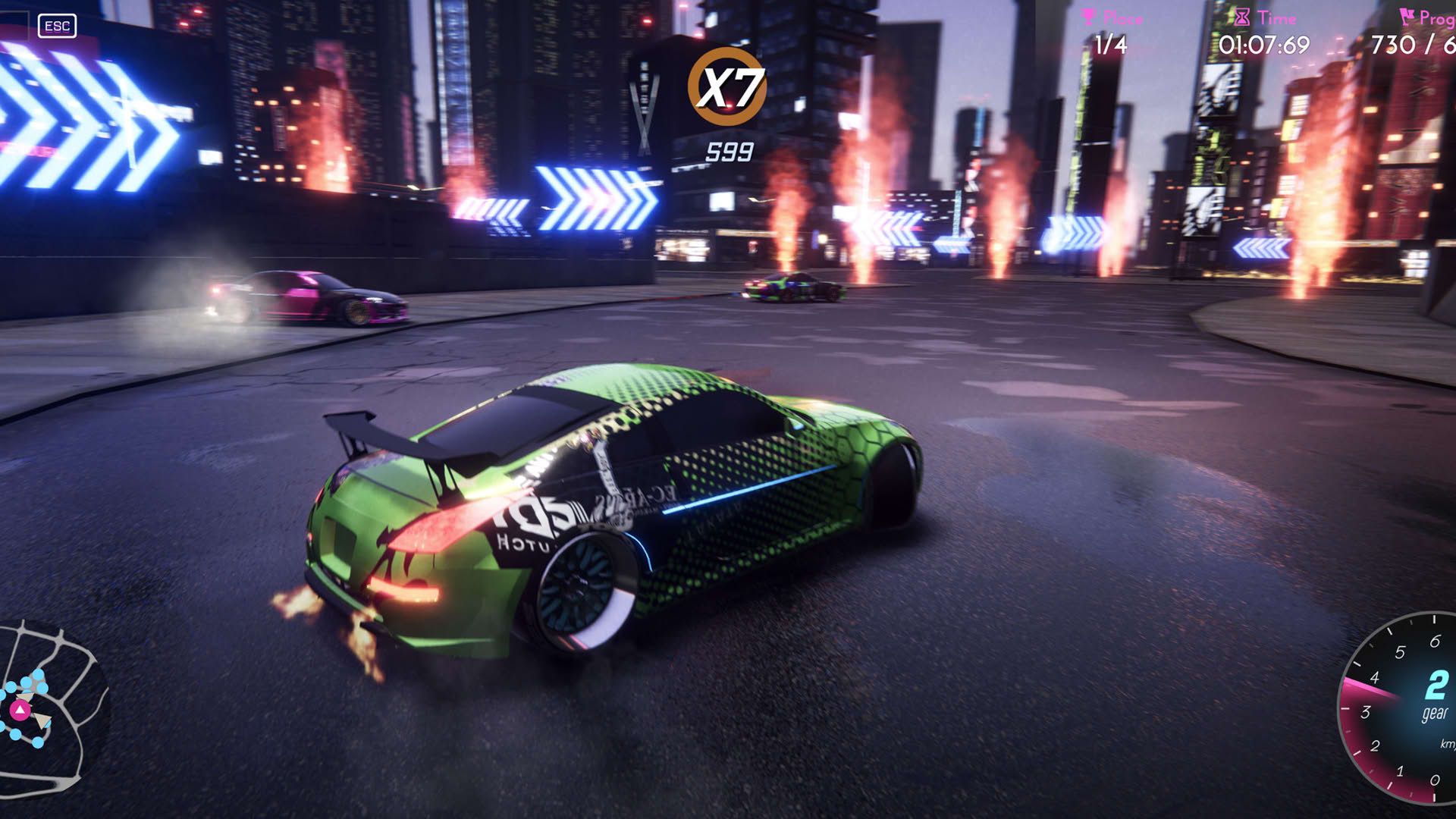 Screenshot for CrashMetal: Cyberpunk