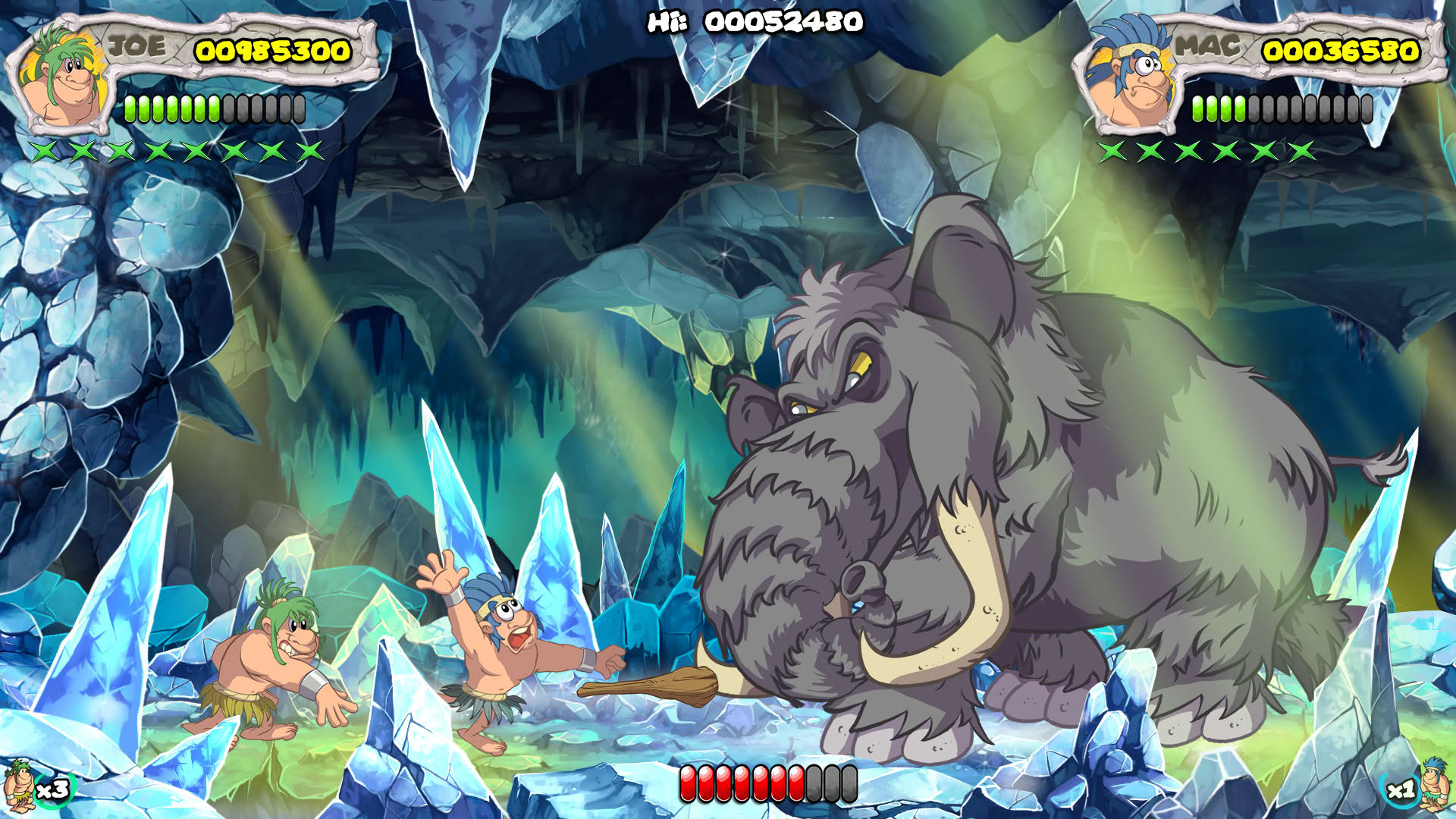 Screenshot for New Joe & Mac: Caveman Ninja