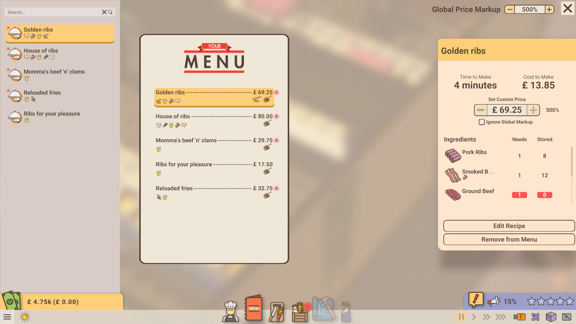 Screenshot for Recipe for Disaster
