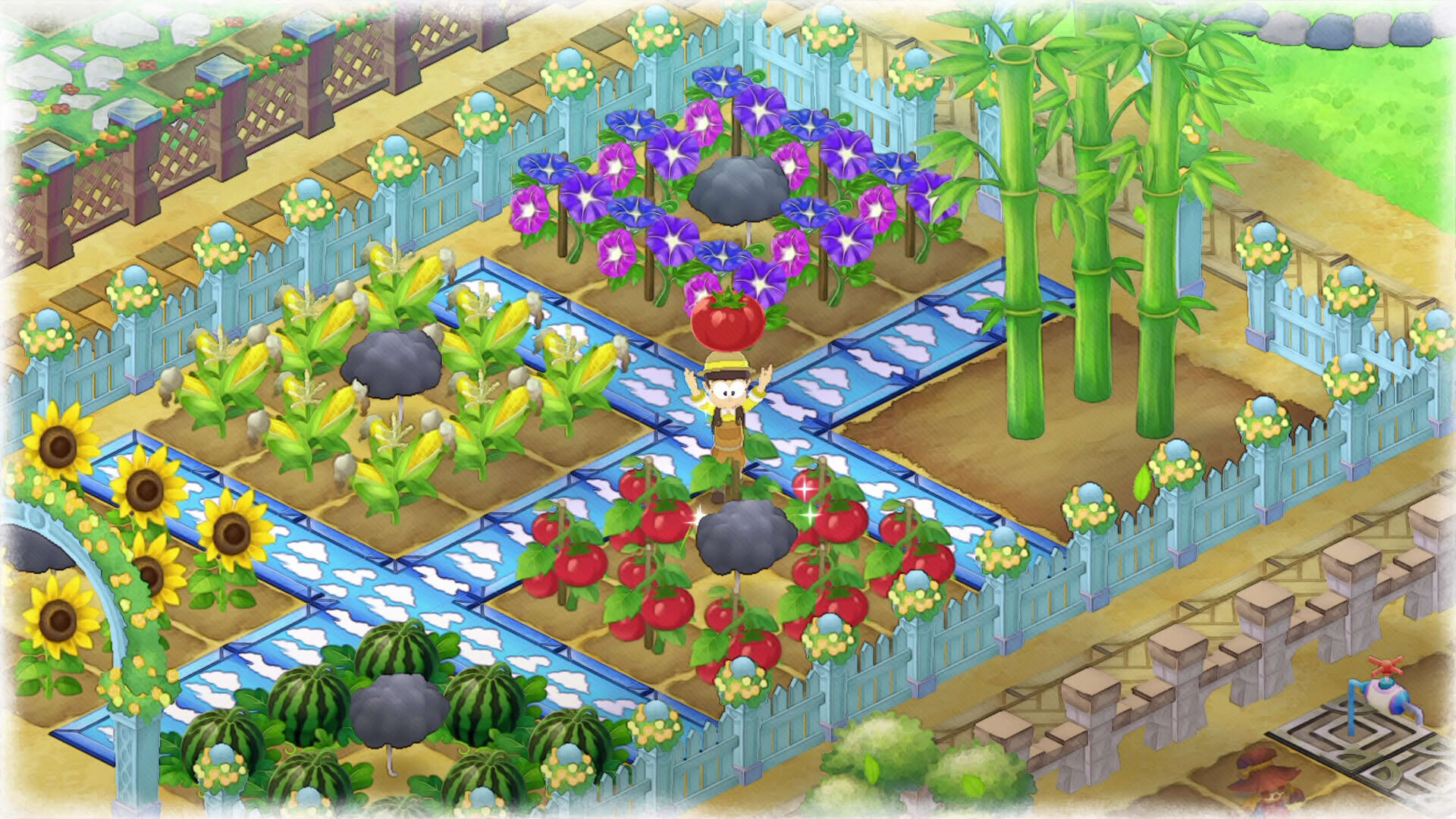 Screenshot for Doraemon Story of Seasons: Friends of the Great Kingdom
