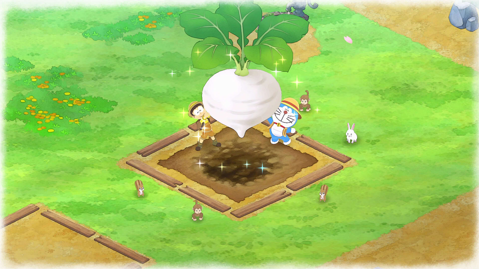 Screenshot for Doraemon Story of Seasons: Friends of the Great Kingdom
