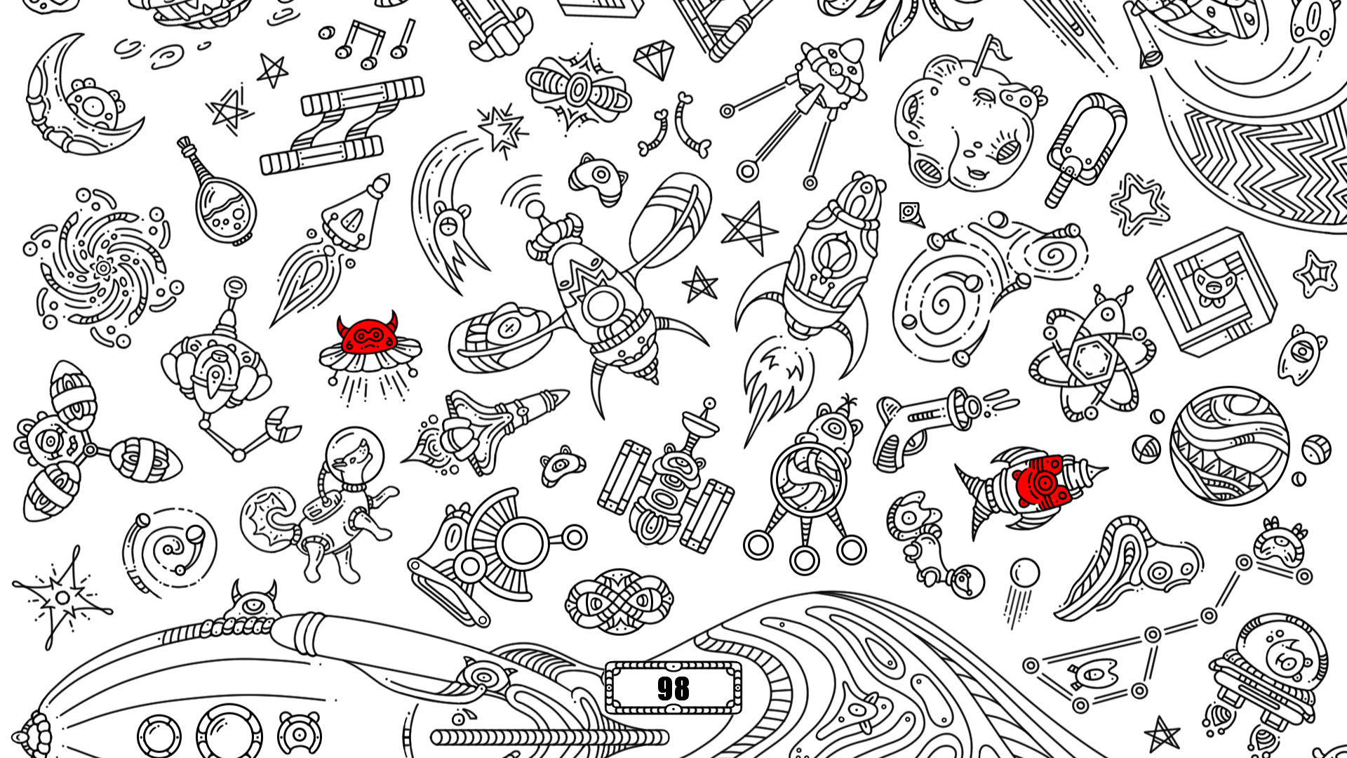 Screenshot for 100 Hidden Aliens