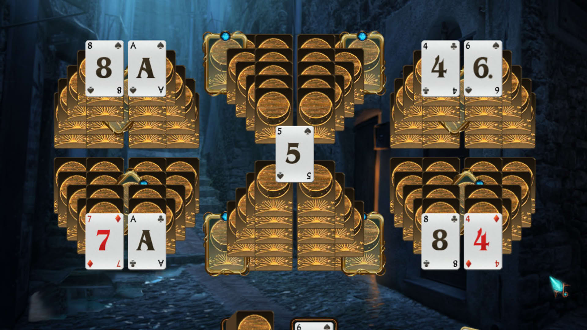 Screenshot for Detective Solitaire: Inspector Magic and the Forbidden Magic