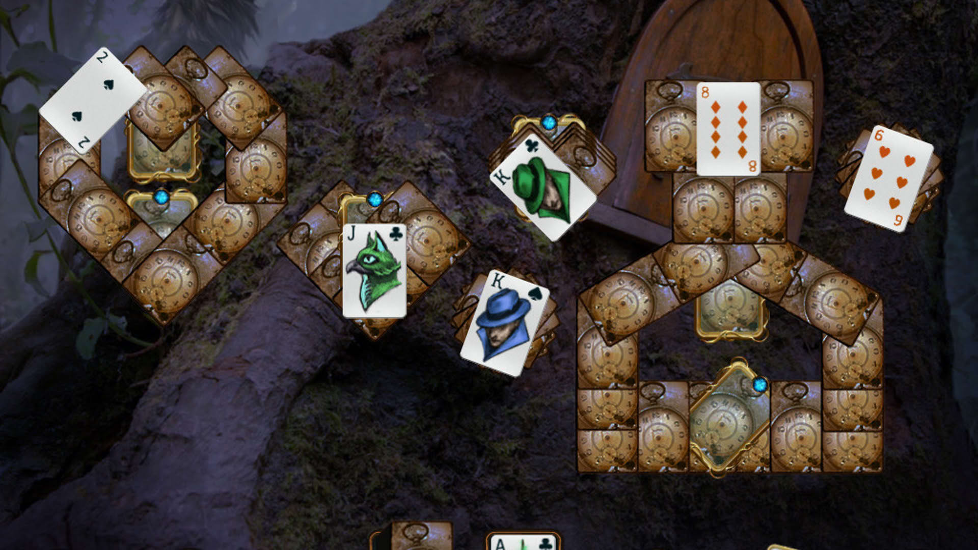 Screenshot for Detective Solitaire: Inspector Magic and the Forbidden Magic
