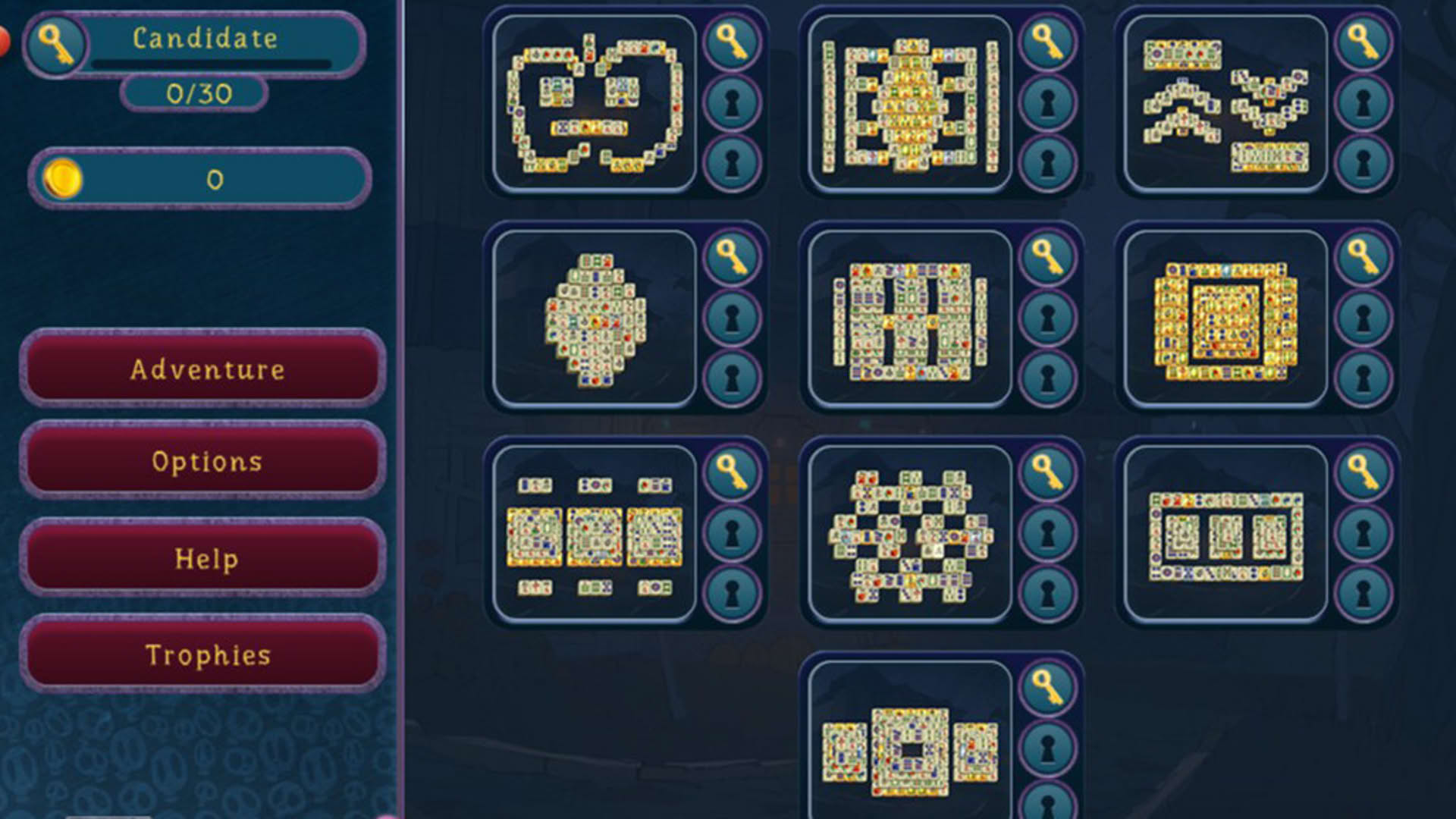 Screenshot for Halloween Night Mahjong