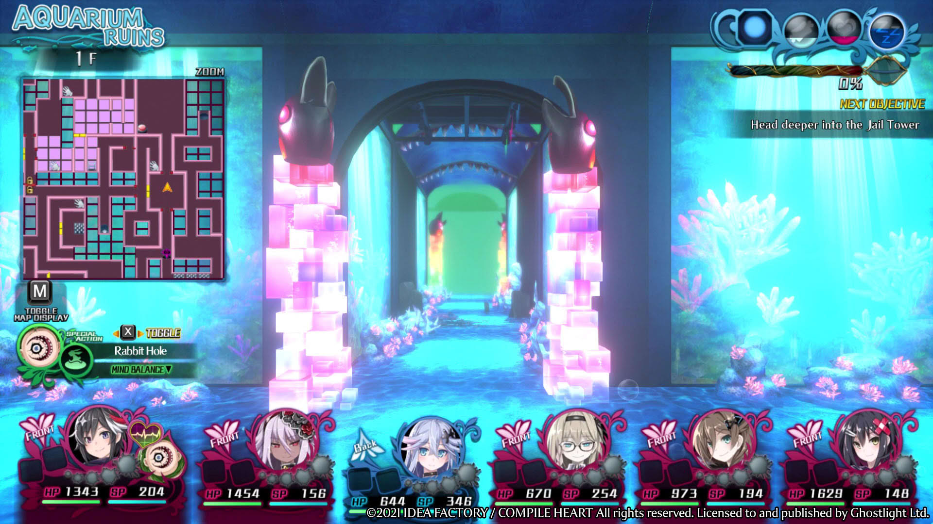 Screenshot for Mary Skelter 2