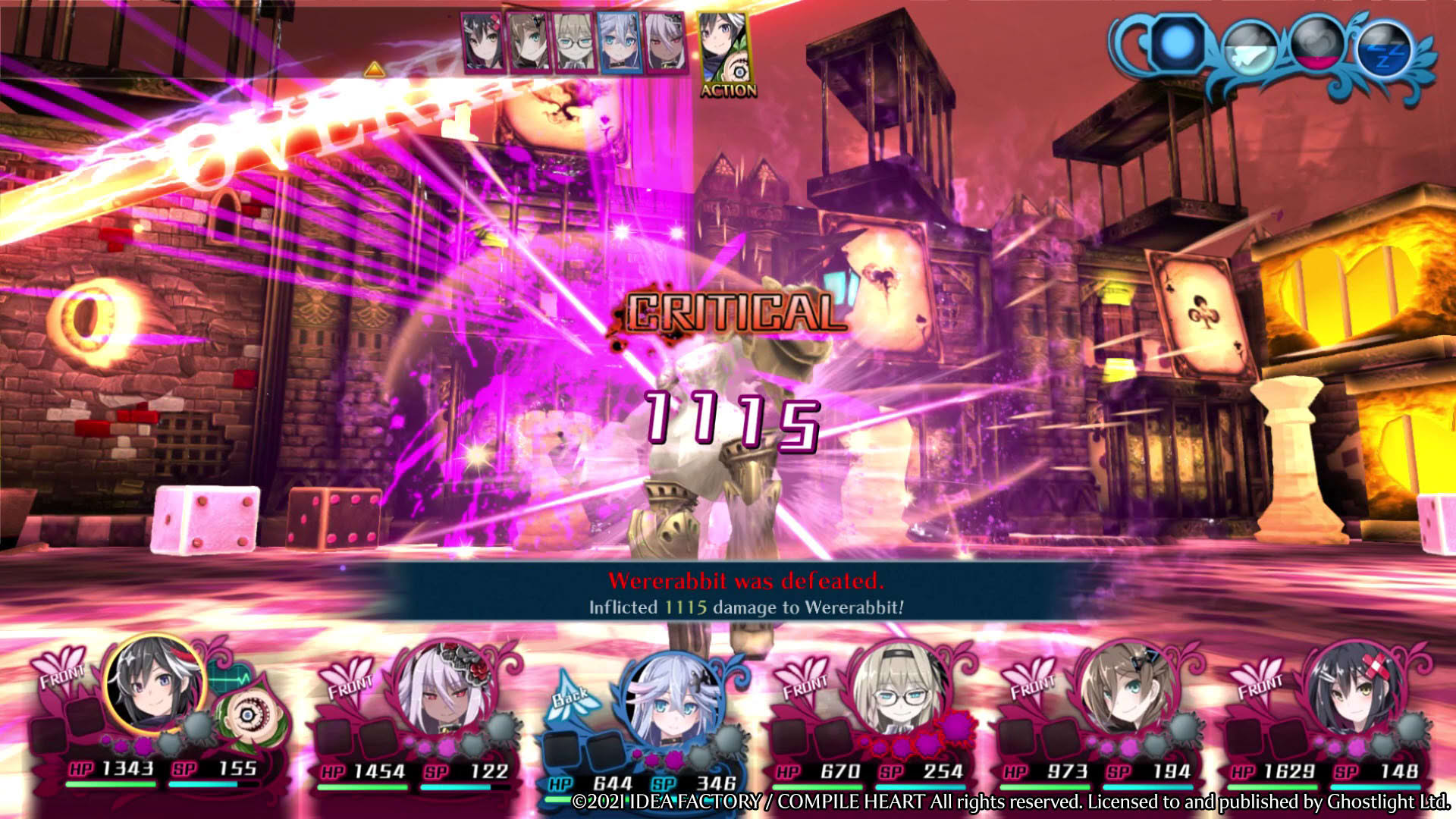 Screenshot for Mary Skelter 2