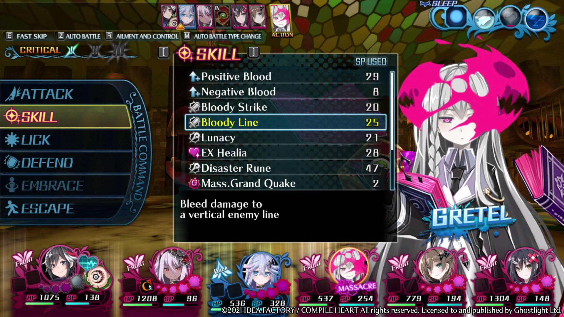 Screenshot for Mary Skelter 2
