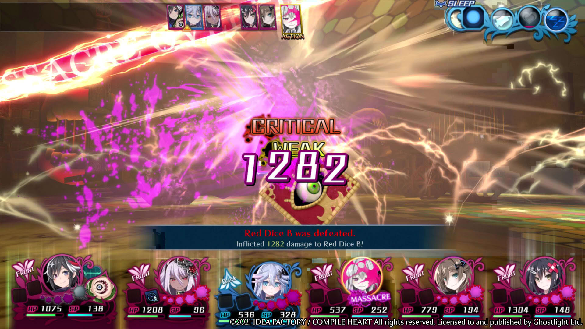 Screenshot for Mary Skelter 2