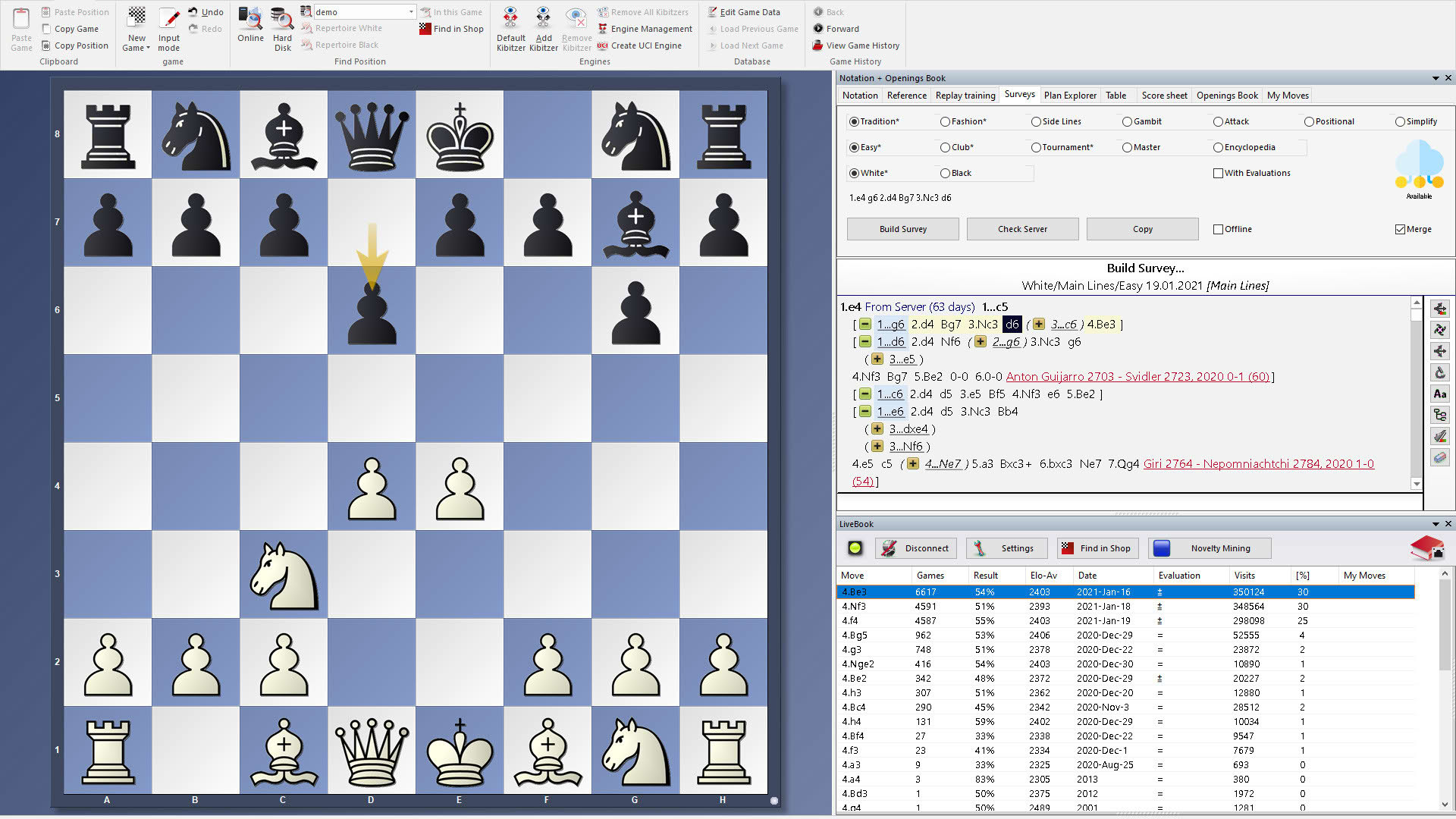 Screenshot for ChessBase 16: Steam Edition