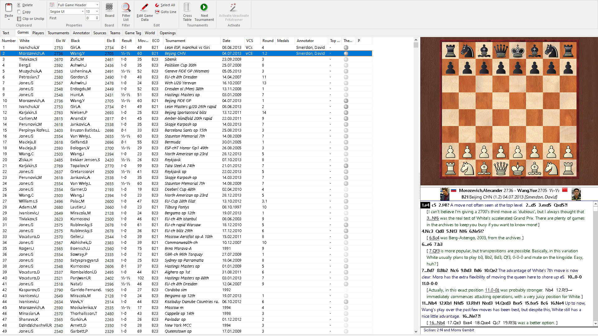 Screenshot for ChessBase 16: Steam Edition