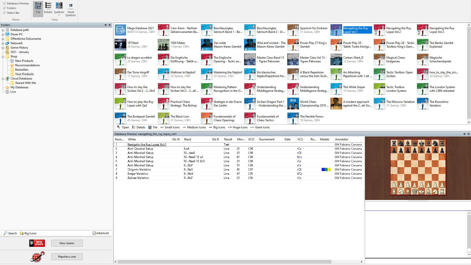 Screenshot for ChessBase 16: Steam Edition