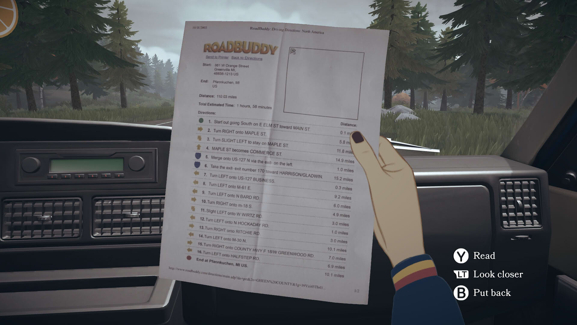 Screenshot for Open Roads