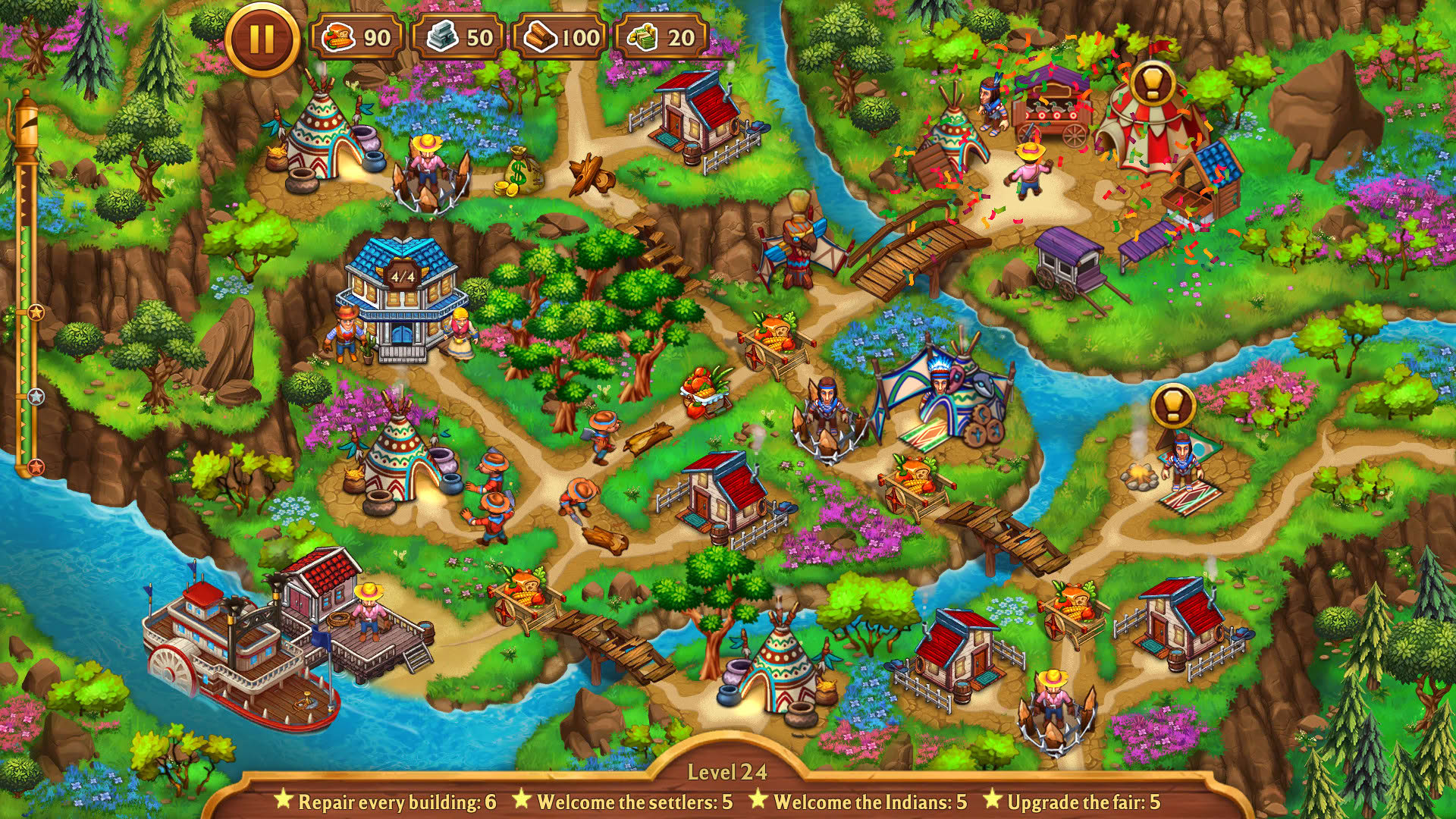 Screenshot for Golden Rails: Small Town Story