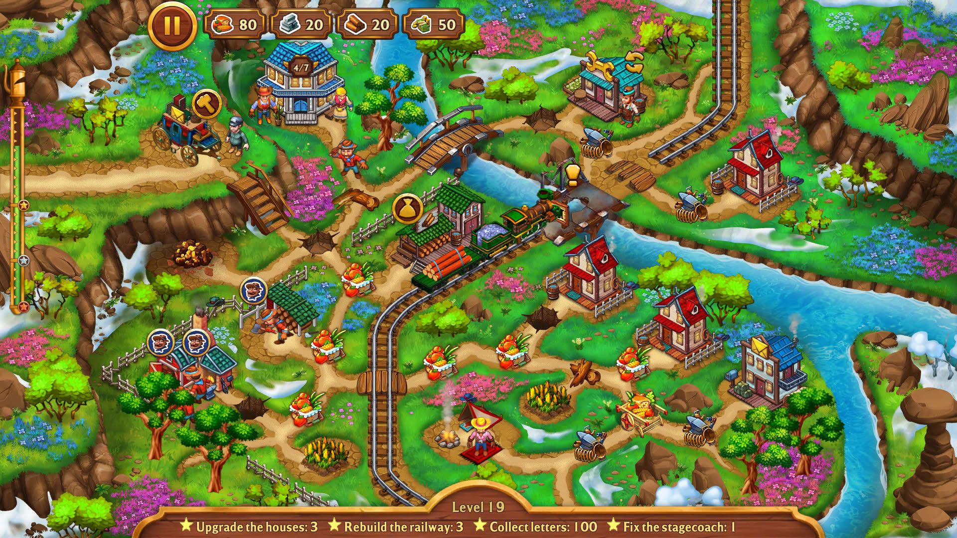 Screenshot for Golden Rails: Small Town Story