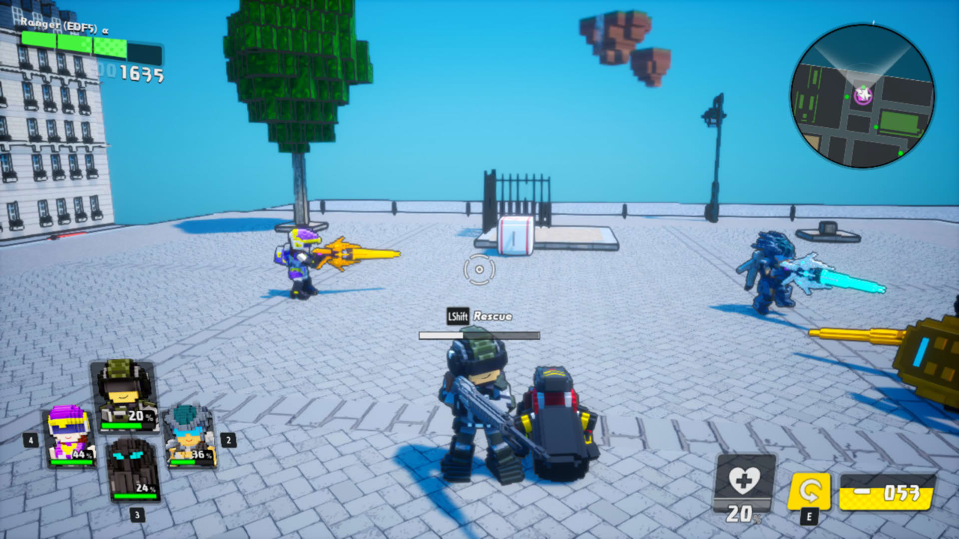 Screenshot for Earth Defense Force: World Brothers