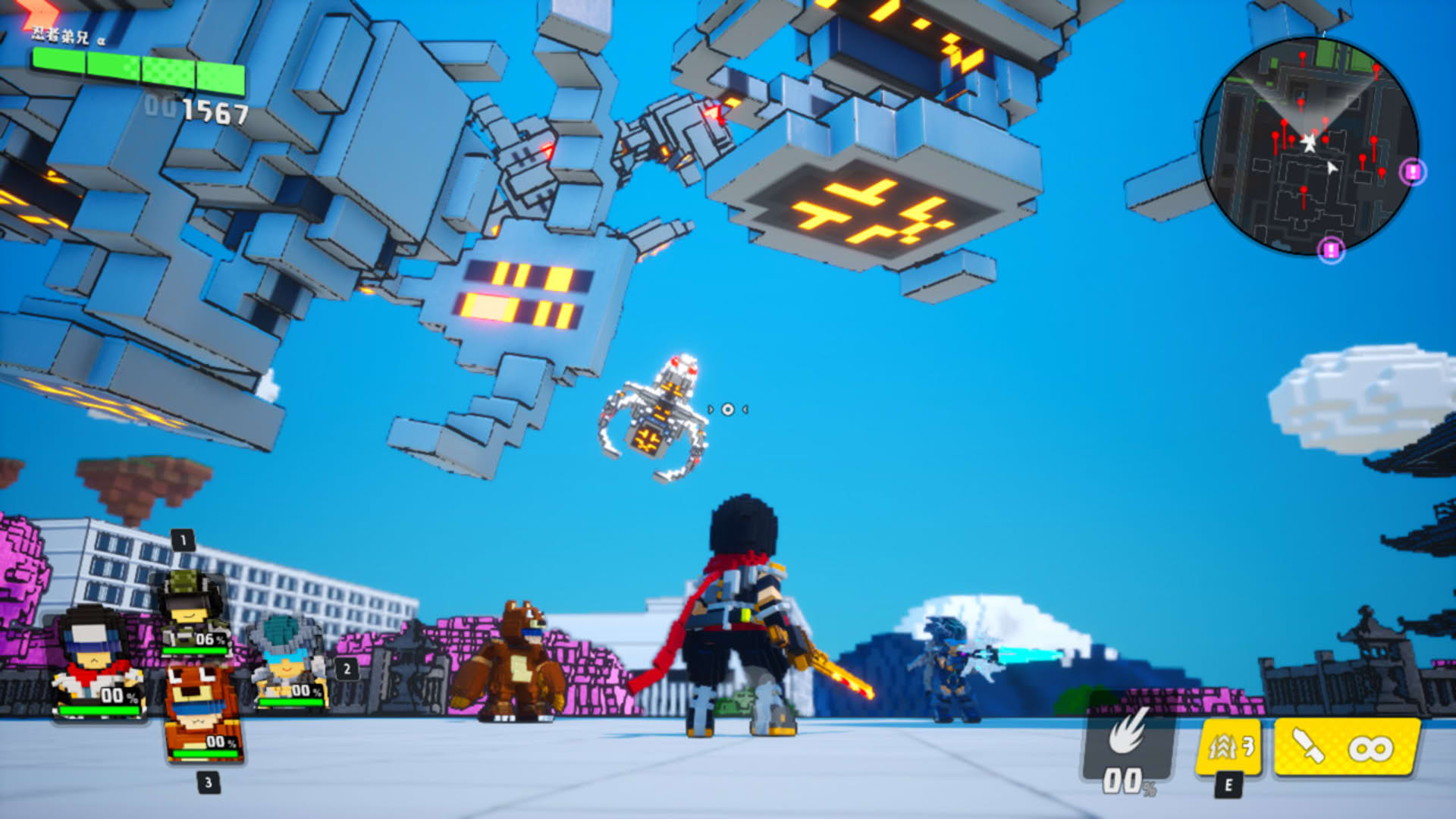 Screenshot for Earth Defense Force: World Brothers