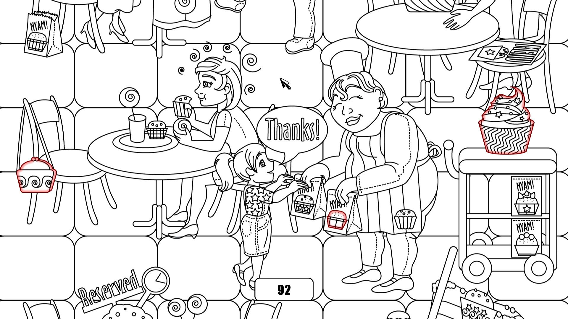 Screenshot for 100 Hidden Cupcakes