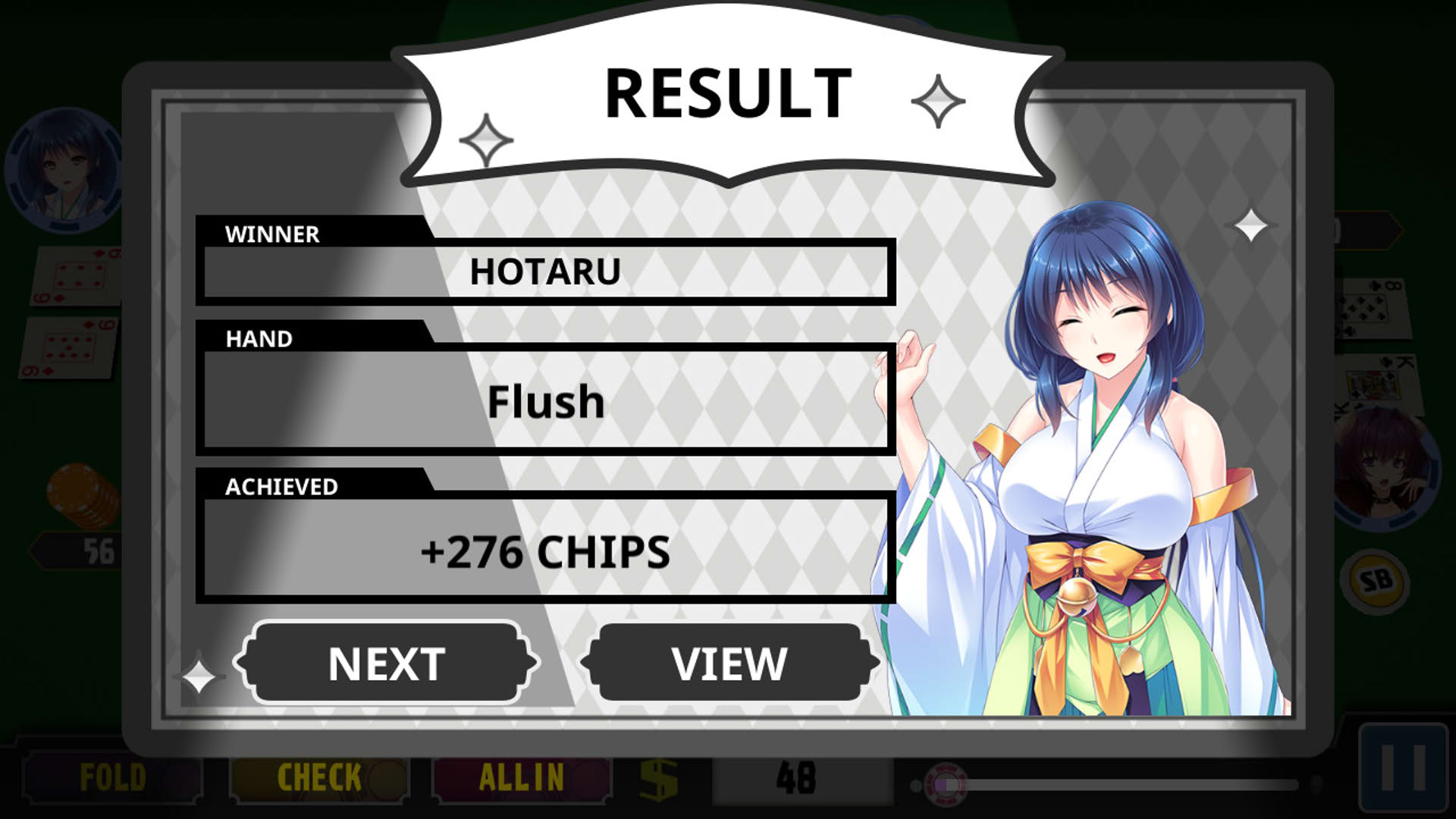 Screenshot for Poker Pretty Girls Battle: Fantasy World Edition
