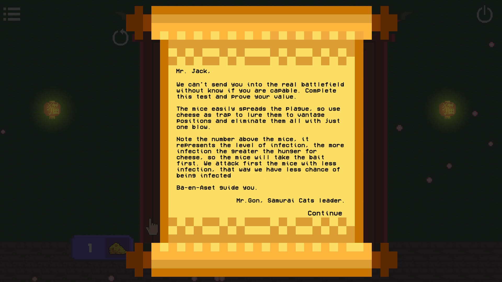 Screenshot for Samurai Cat