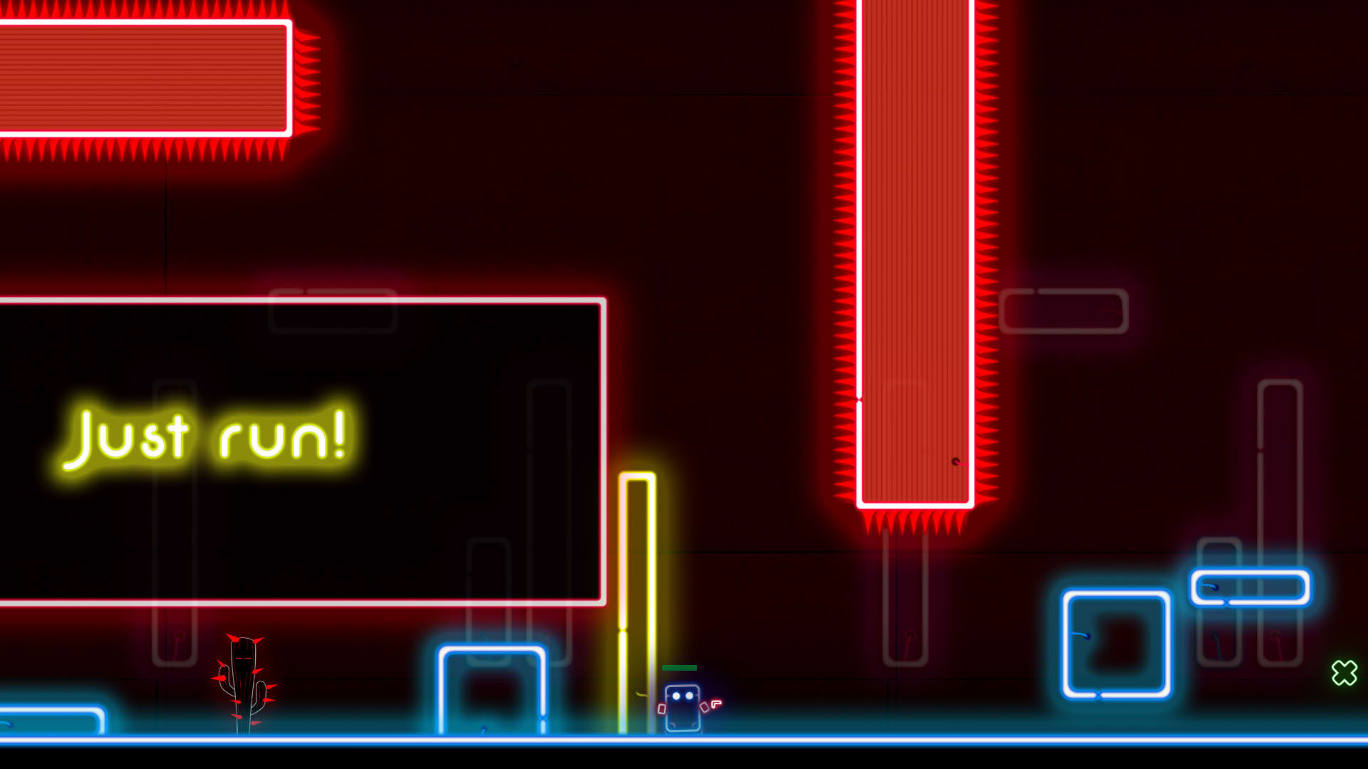 Screenshot for Neon Warrior