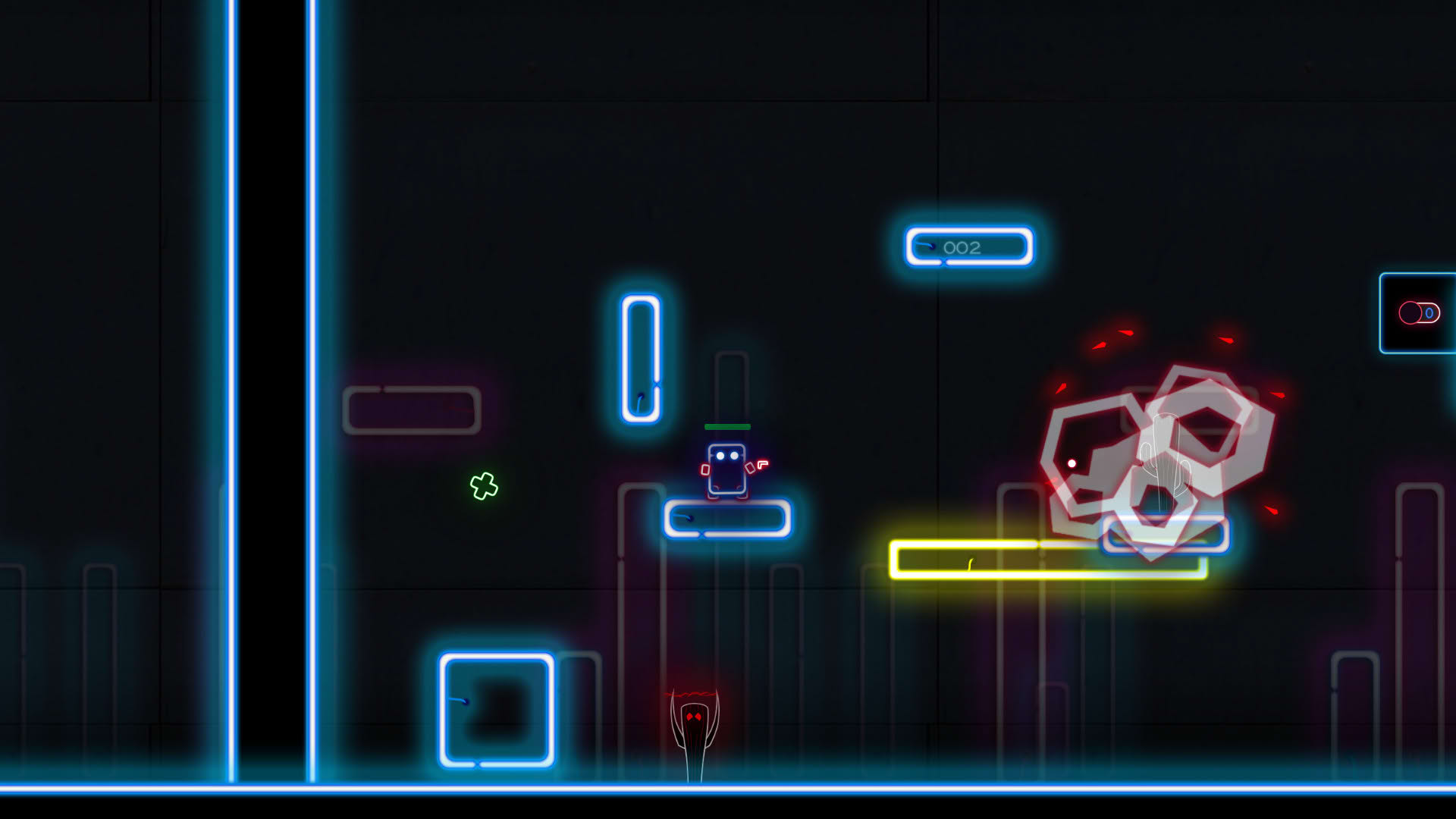 Screenshot for Neon Warrior