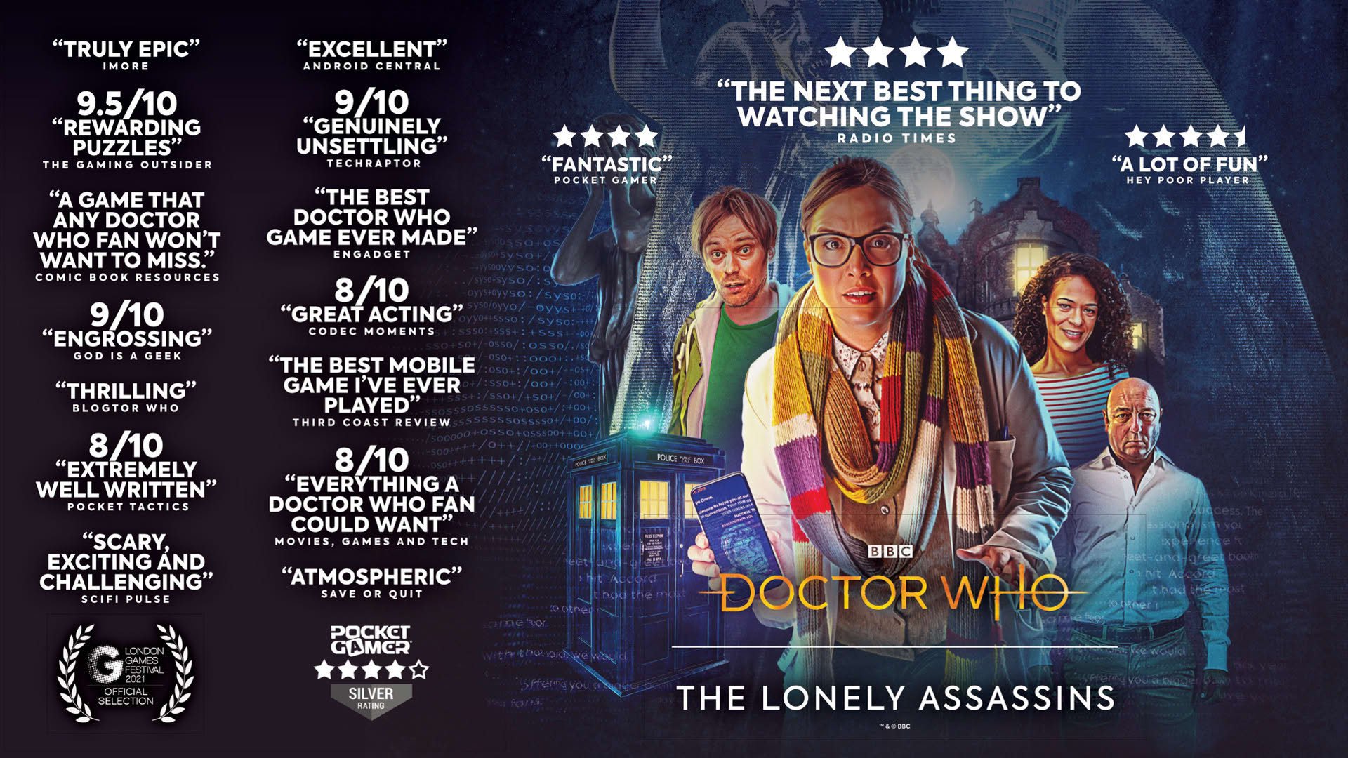 Screenshot for Doctor Who: The Lonely Assassins