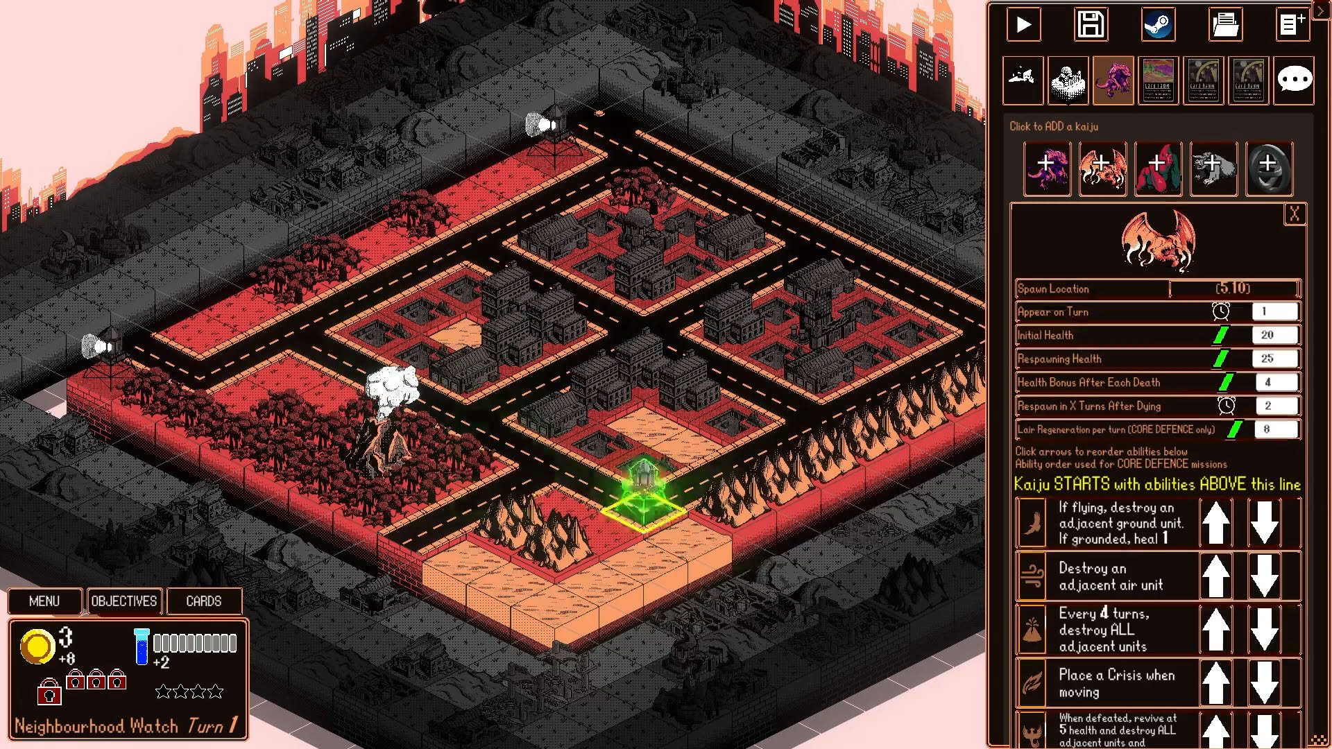 Screenshot for Kaiju Wars
