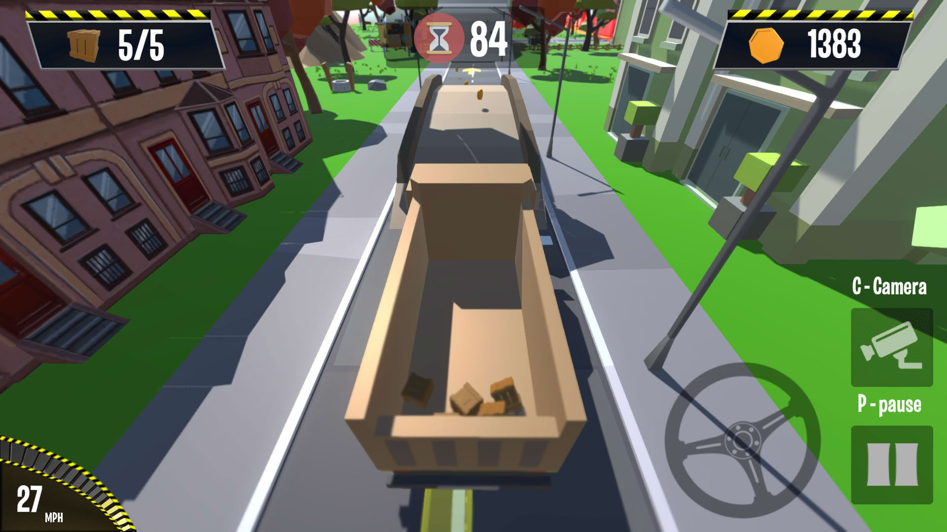 Screenshot for Cargo Transportation: Low Poly