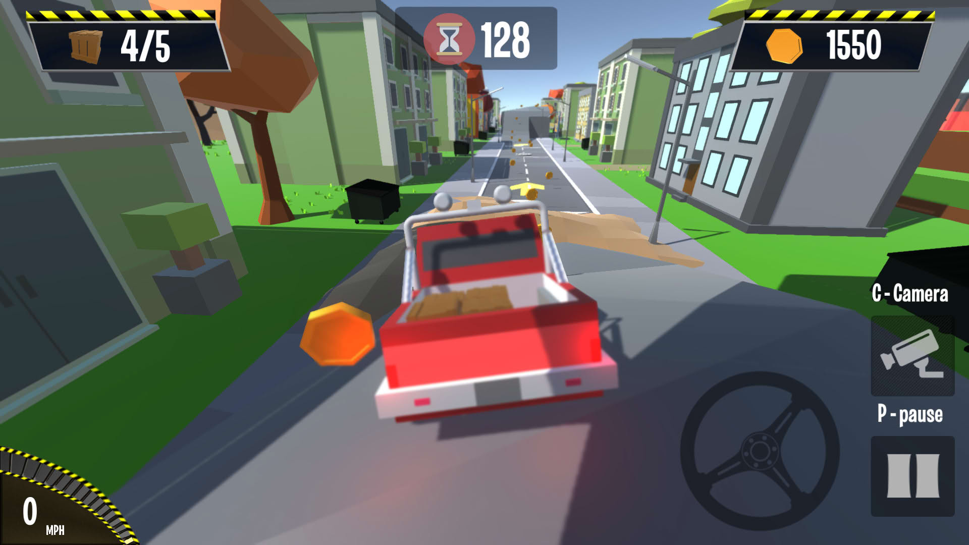 Screenshot for Cargo Transportation: Low Poly