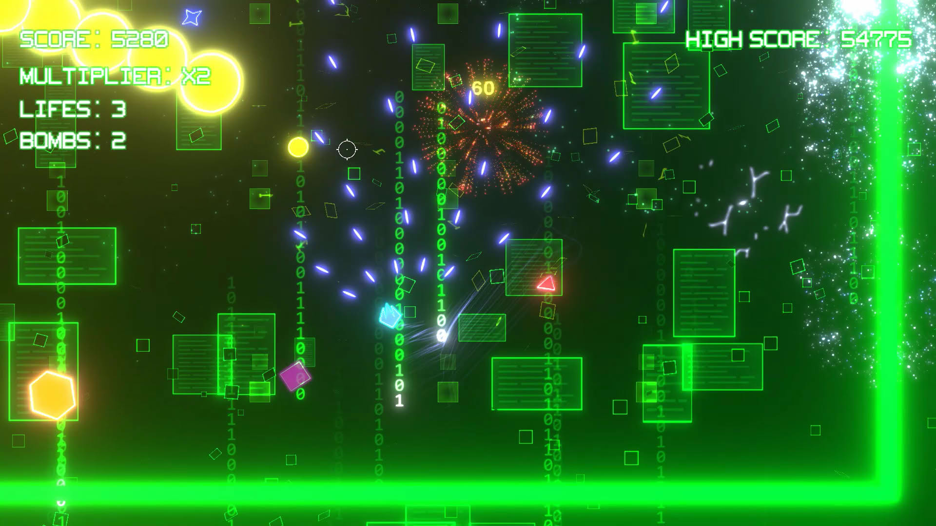 Screenshot for ShapeNeon Chaos