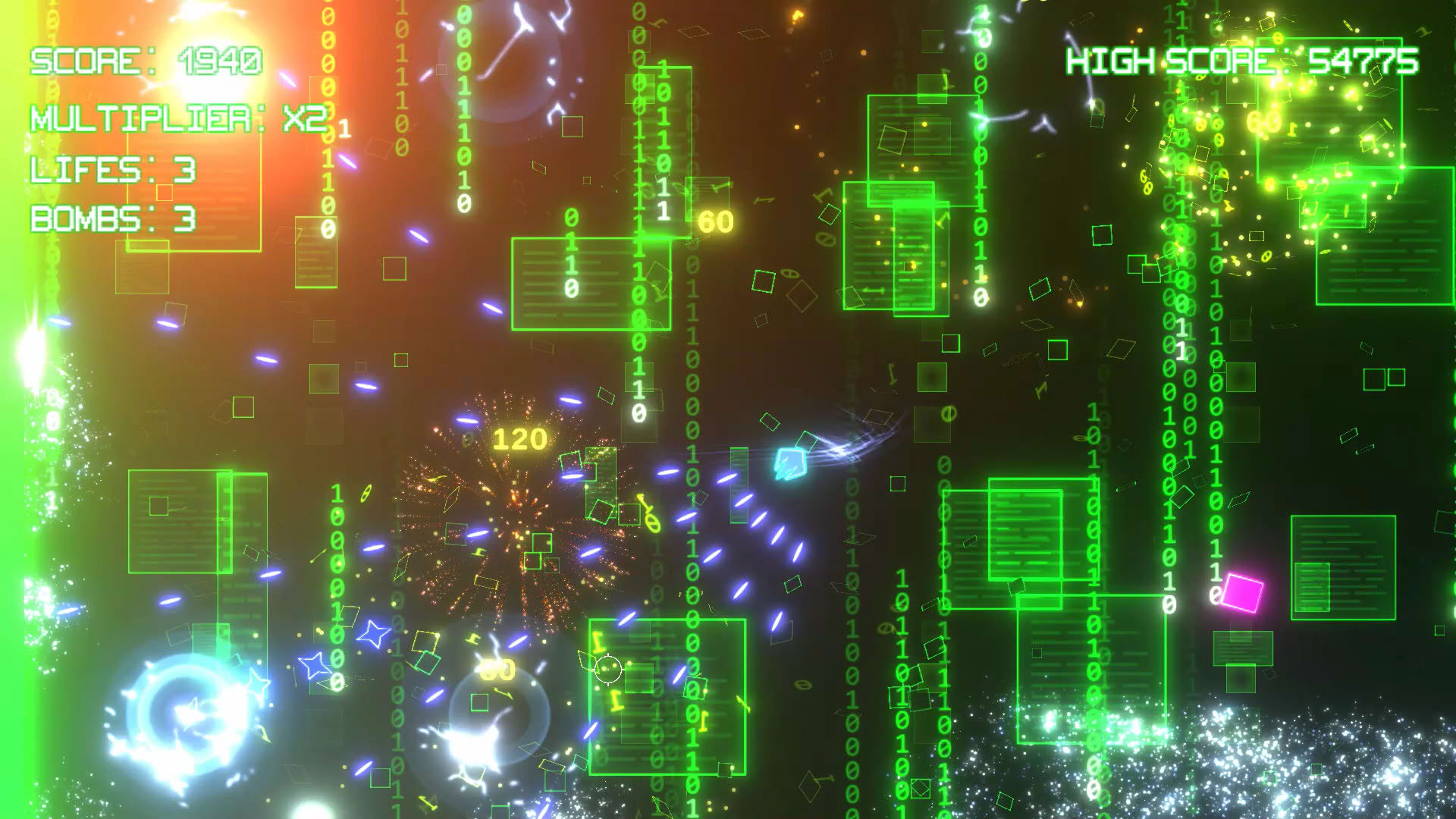 Screenshot for ShapeNeon Chaos