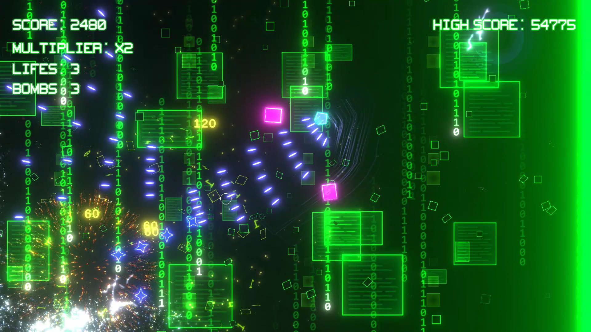 Screenshot for ShapeNeon Chaos
