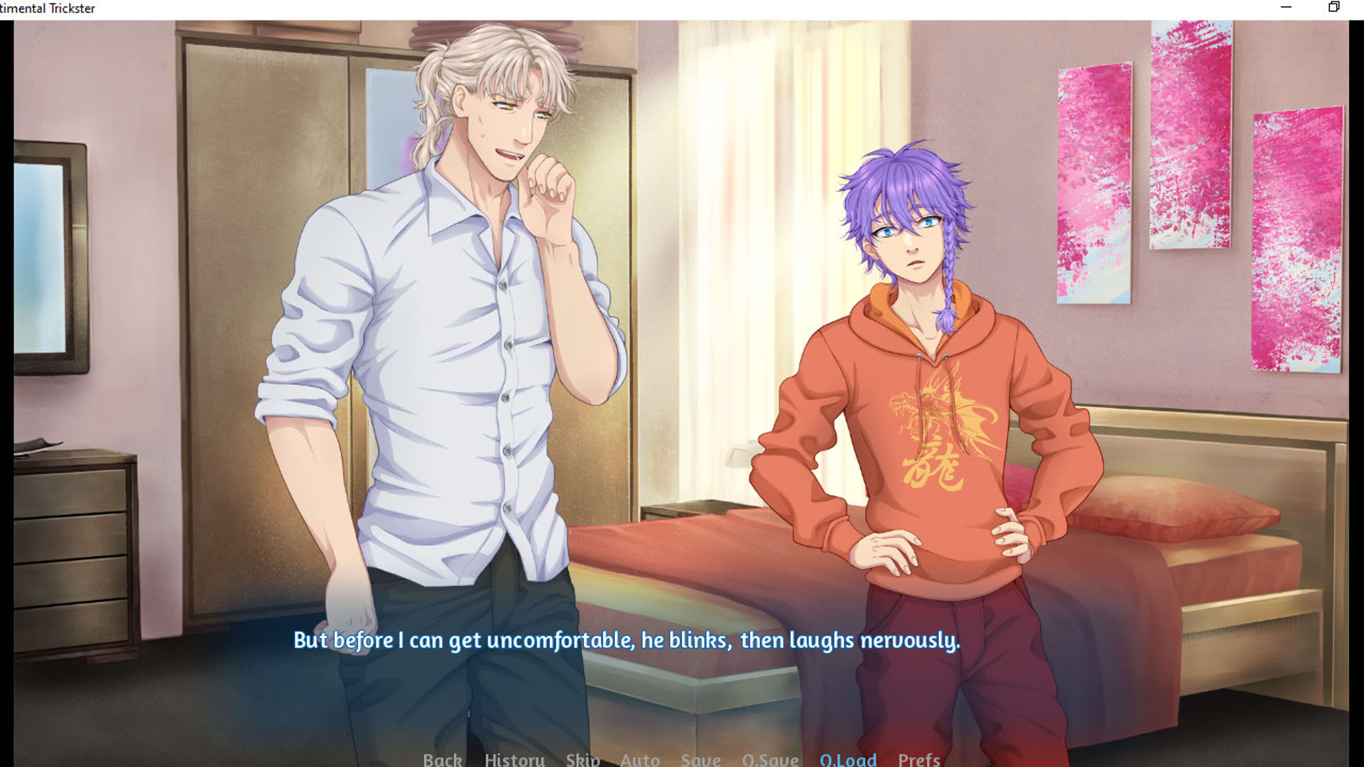 Screenshot for Sentimental Trickster: Yaoi BL Gay Visual Novel
