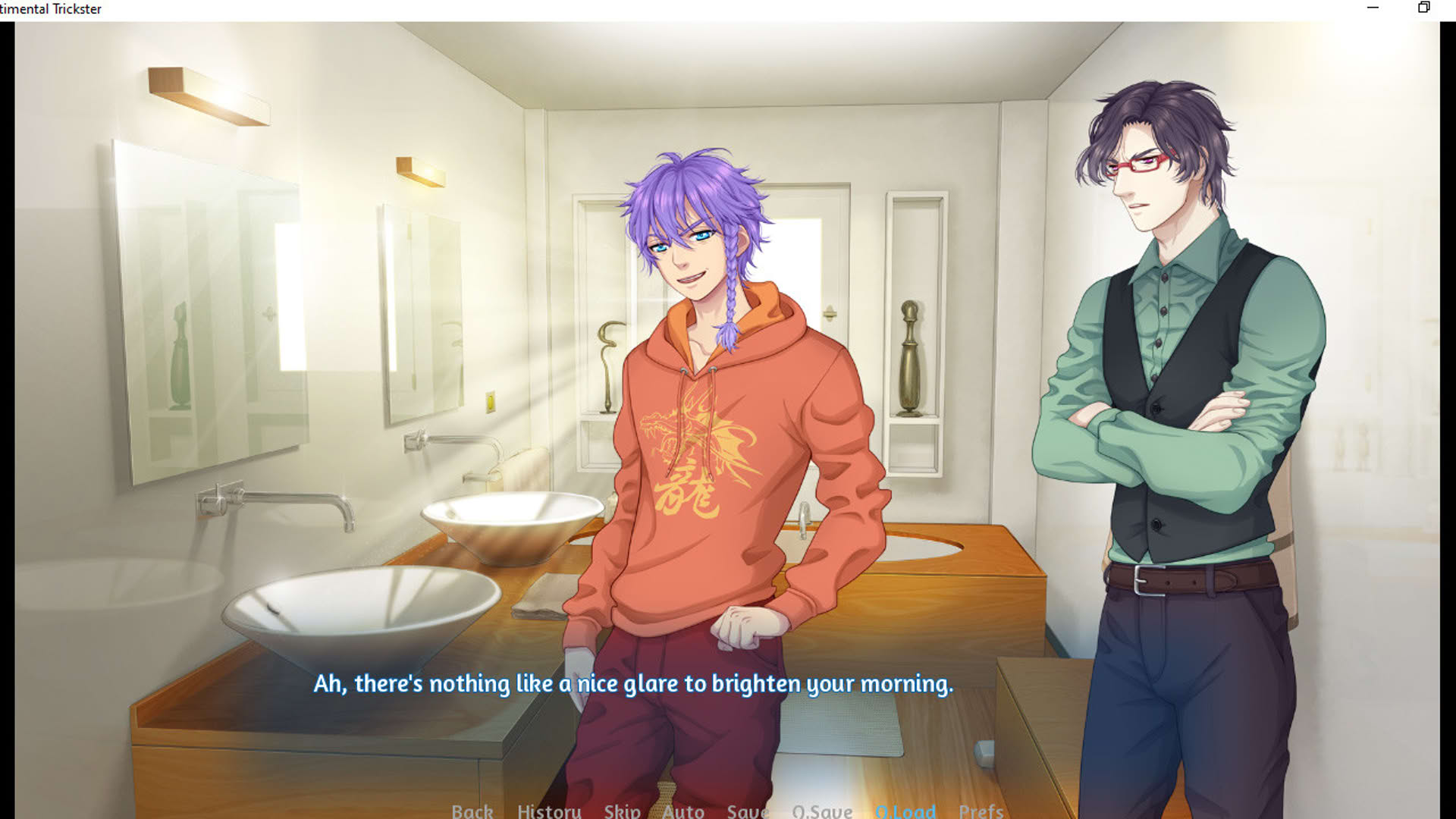 Screenshot for Sentimental Trickster: Yaoi BL Gay Visual Novel