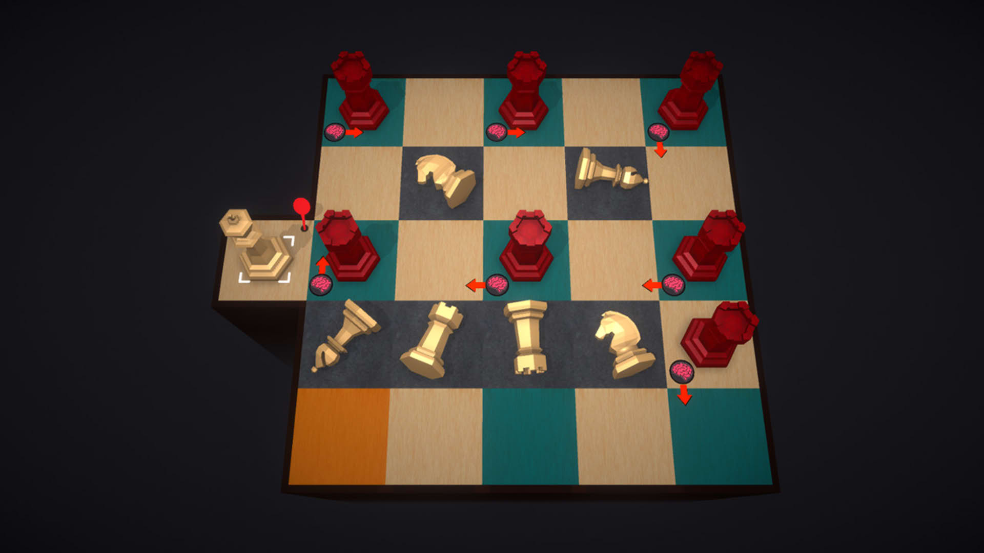 Screenshot for Chess Brain: Dark Troops