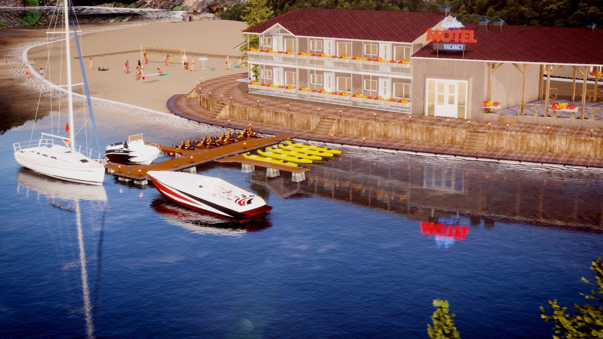 Screenshot for Lake Resort Flipper