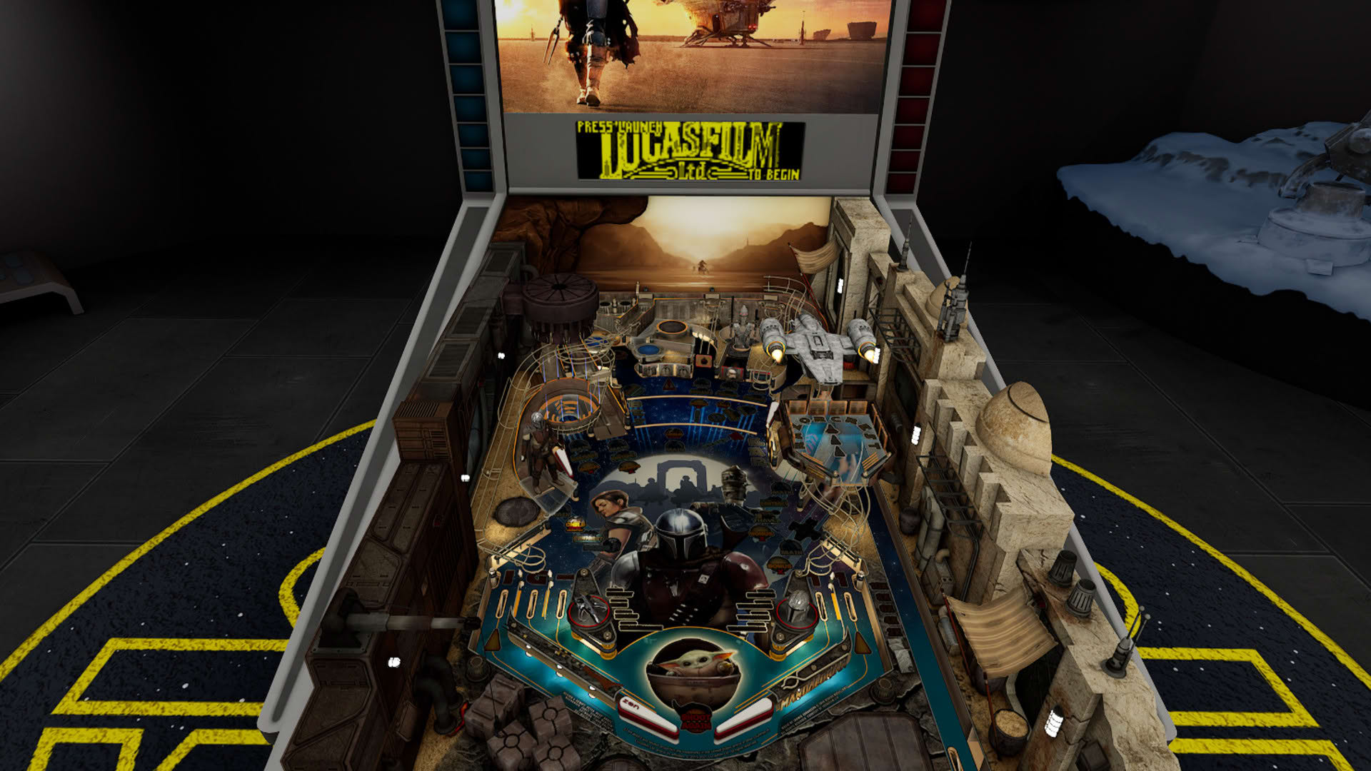Screenshot for Star Wars Pinball VR