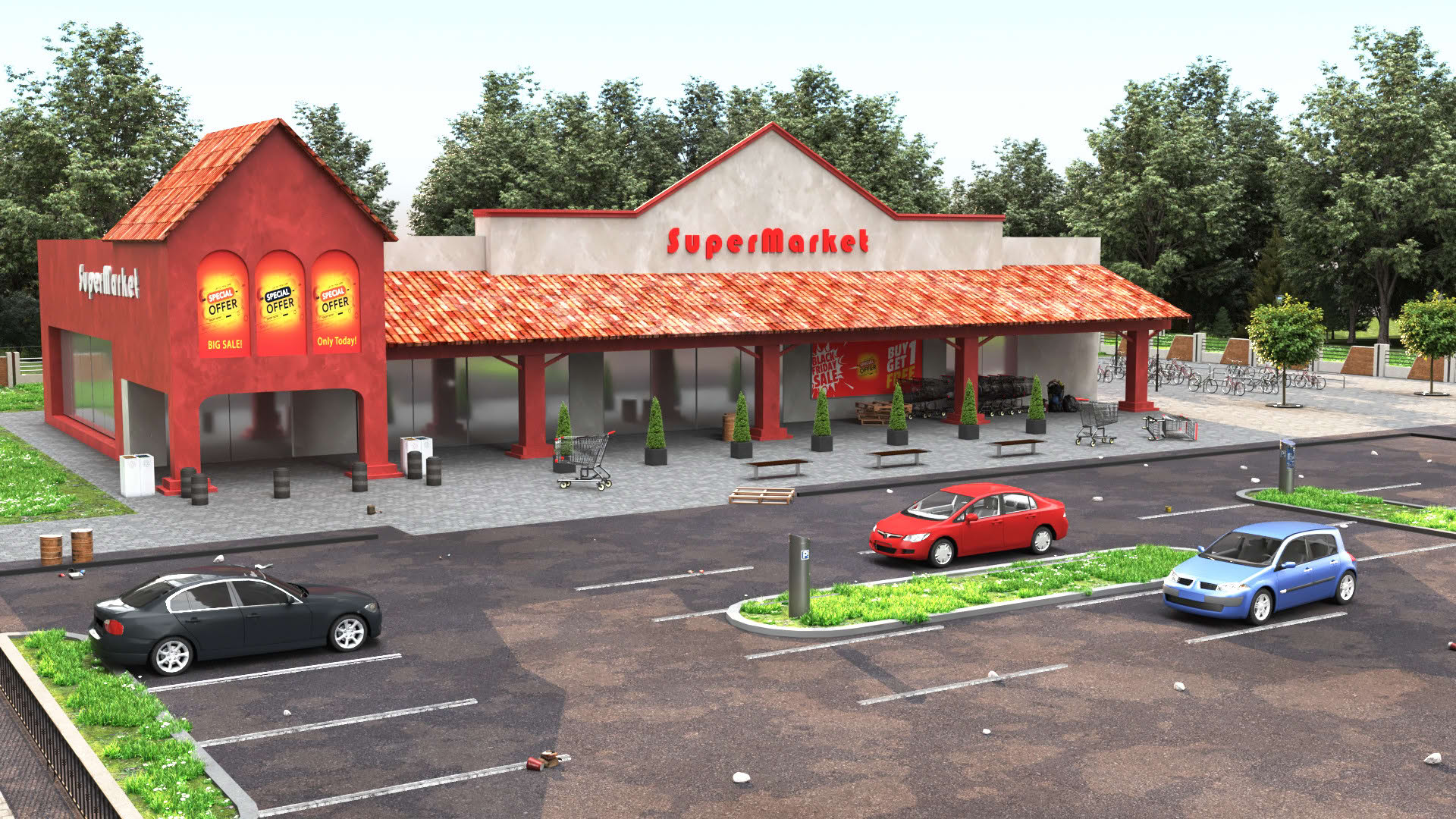 Screenshot for Supermarket Simulator