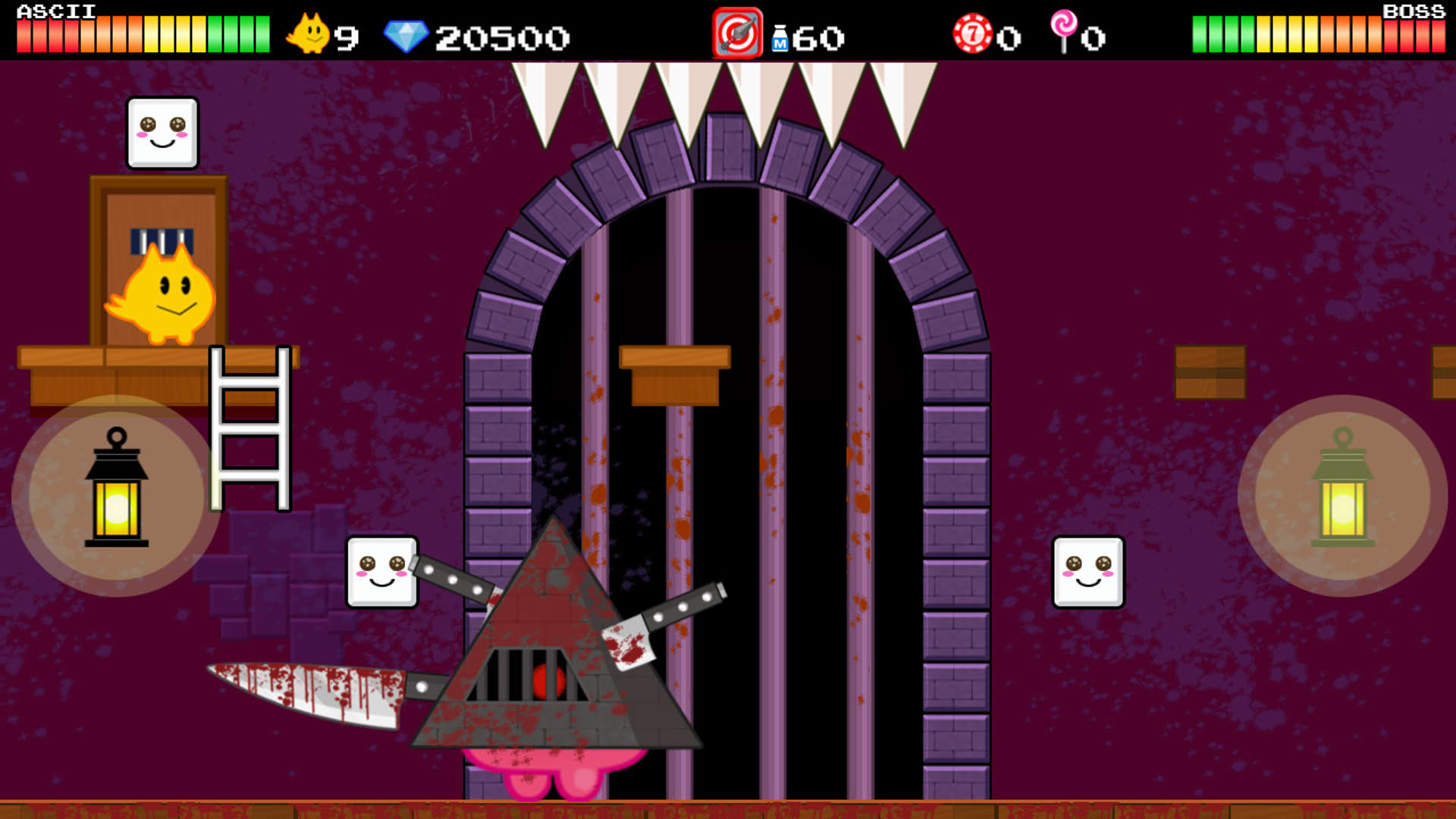 Screenshot for Ascii the Brave Cat