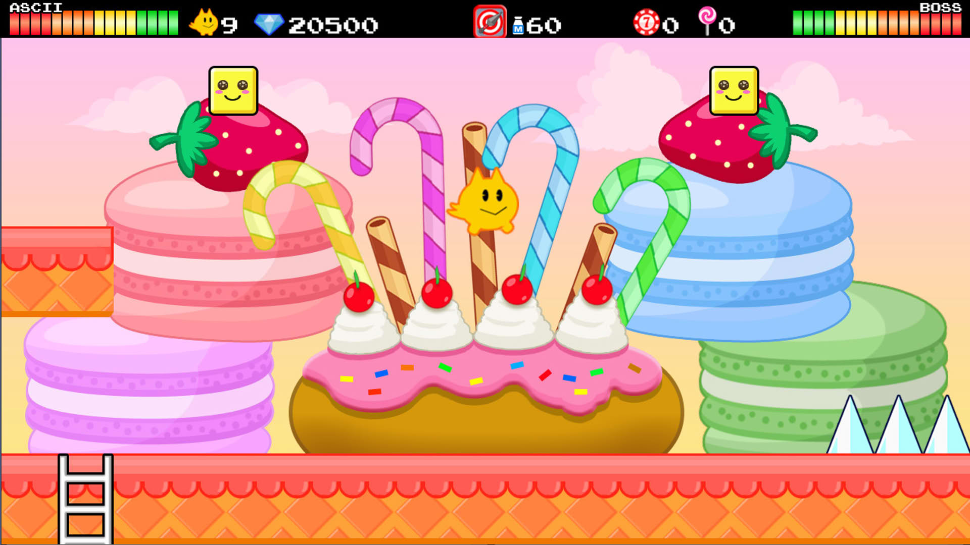 Screenshot for Ascii the Brave Cat