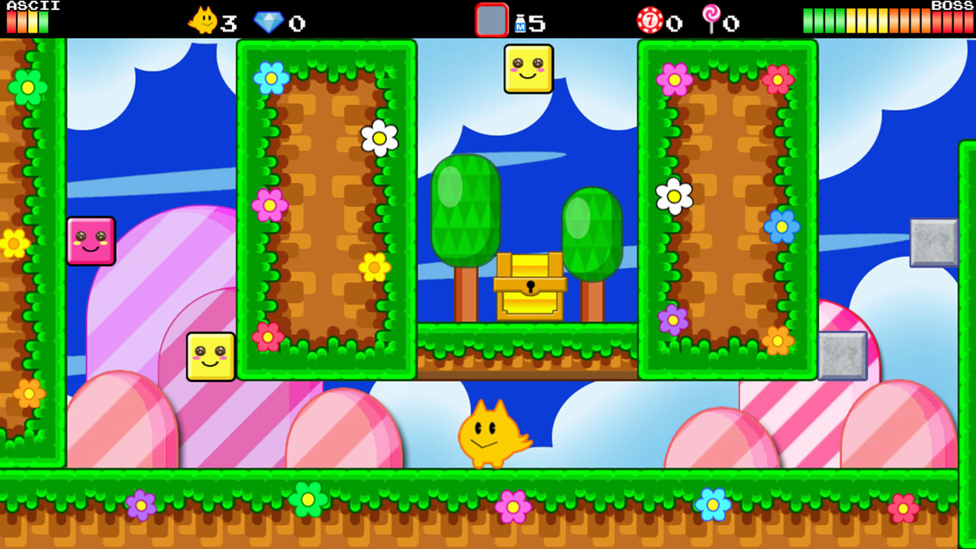 Screenshot for Ascii the Brave Cat
